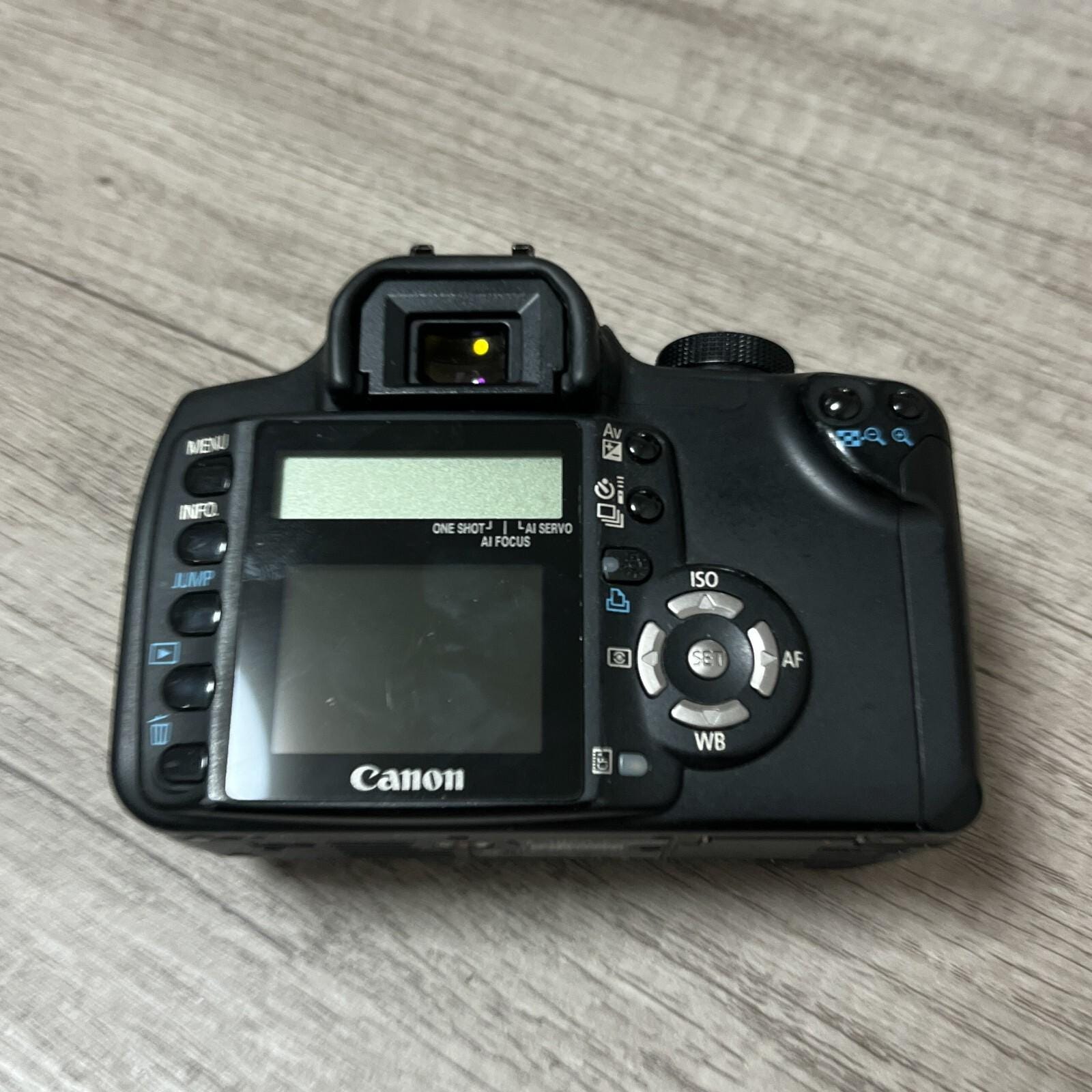 Canon EOS Kiss Digital N Digital Camera (Body Only, No Battery) - Not Working