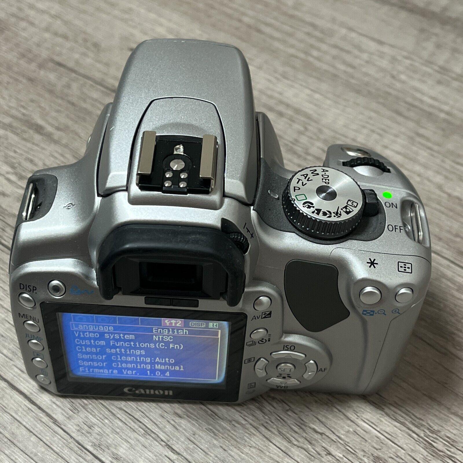 Canon EOS Kiss Digital X Digital Camera (Body Only, No Battery) - Working, Good Condition