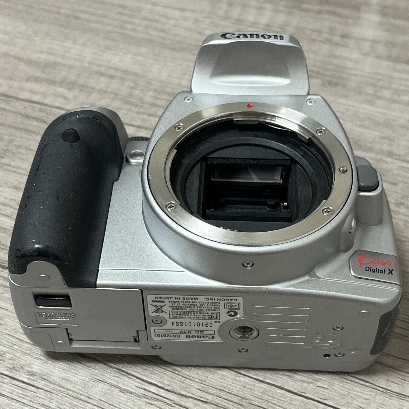 Canon EOS Kiss Digital X Digital Camera (Body Only, No Battery) - Working, Good Condition