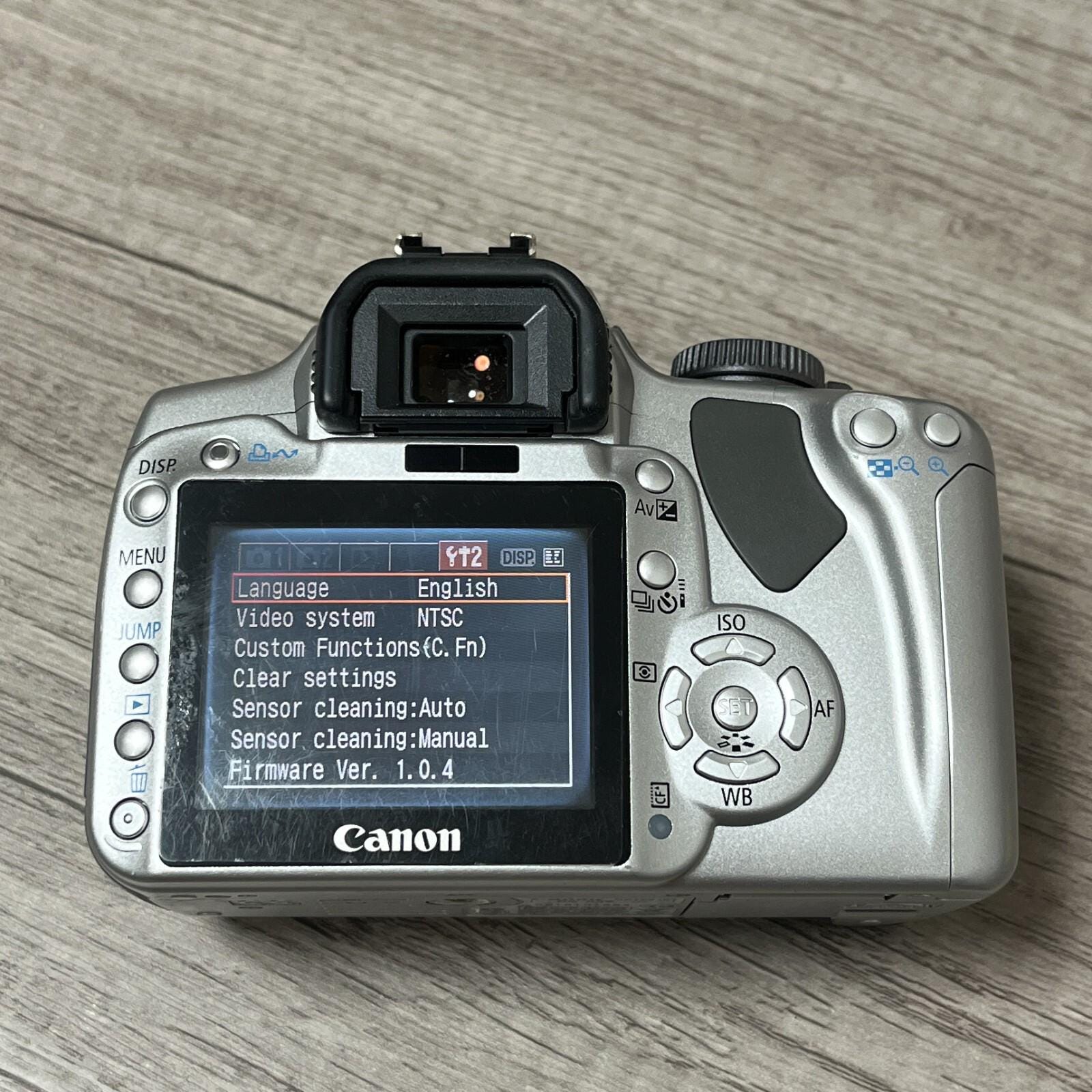 Canon EOS Kiss Digital X Digital Camera (Body Only, No Battery) - Working, Good Condition