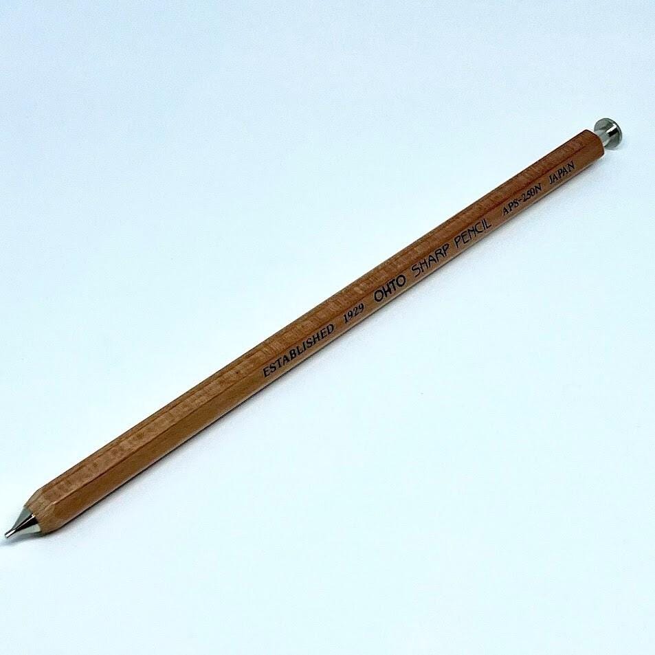 OHTO Wood Sharp Pencil 0.5mm Mechanical Pencil-Sketching Tool from Japan