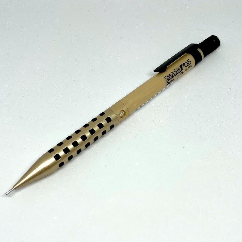 Pentel Smash Japan Gold Color Limited Edition 0.5mm Mechanical Pencil from Japan