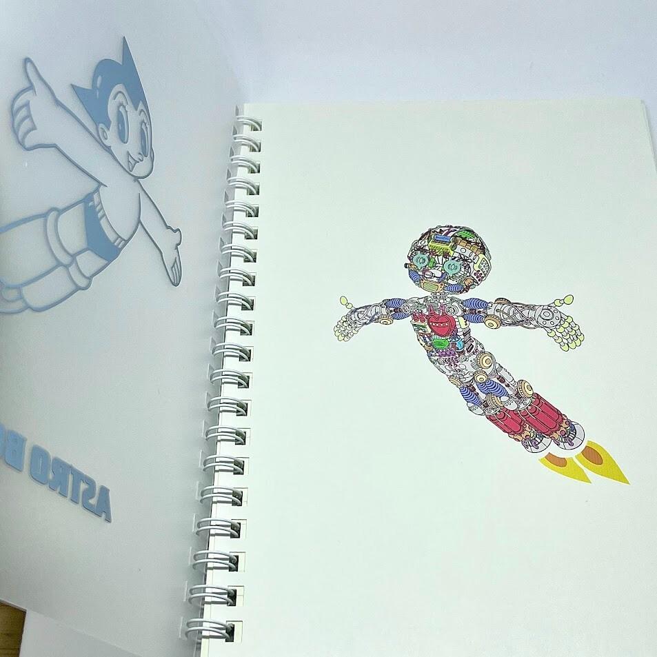 Astro Boy  B6 180x130mm 40pages Limited Edition Spring Notebook