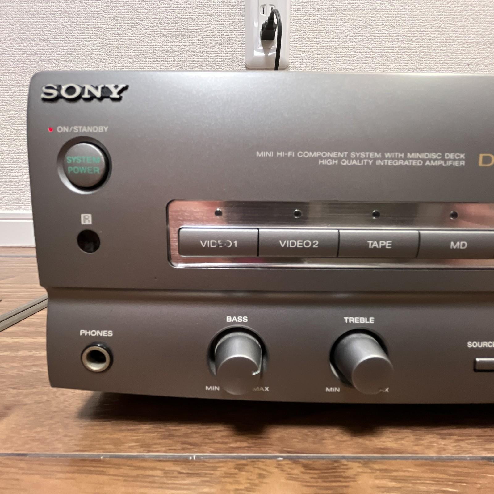 Vintage Sony TA‑M7 (DHC‑MD7) Pure Direct Stereo Pre‑Main Amplifier, Tested – Ready