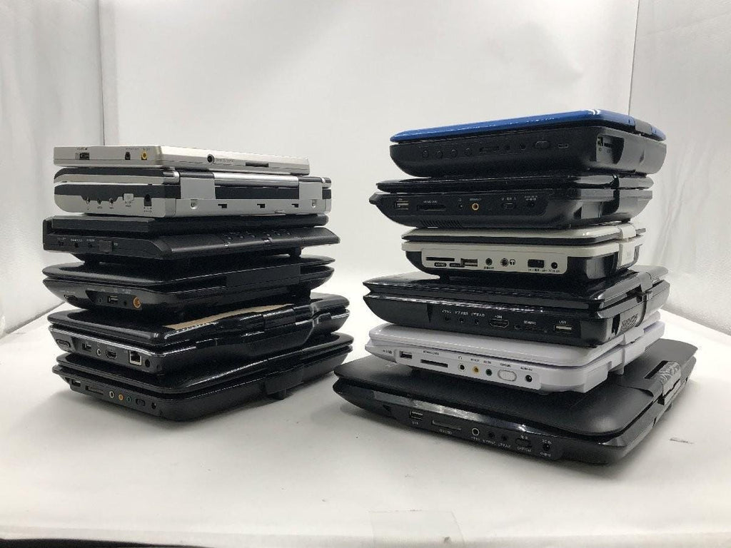 Vintage Portable DVD/BD Player Lot – Sony, Pioneer, Wizz (Untested)