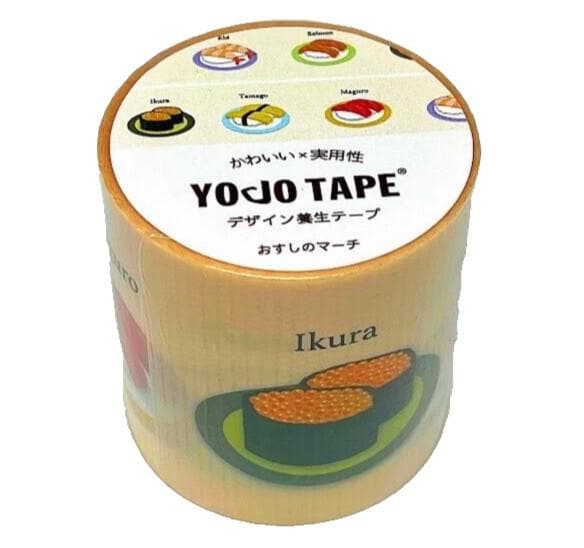 Tokyo Stationery Women's Expo Limited Edition 45x3mm Kawaii Sushi Masking Tape
