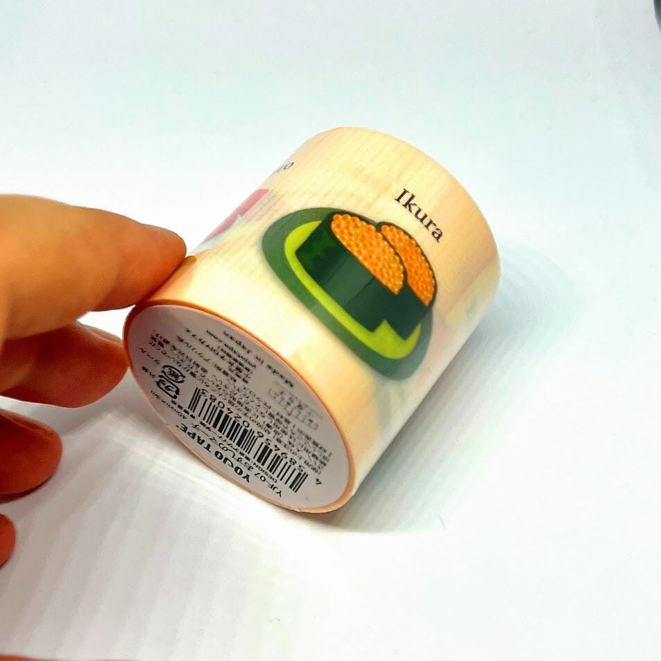 Tokyo Stationery Women's Expo Limited Edition 45x3mm Kawaii Sushi Masking Tape