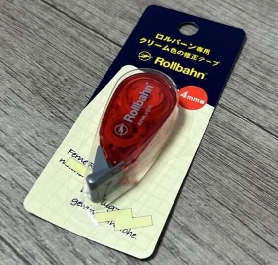 Rollbahn 4mm Correction Tape Limited Edition Made in Japan