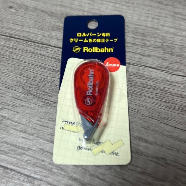 Rollbahn 4mm Correction Tape Limited Edition Made in Japan – EchoNeko Japan