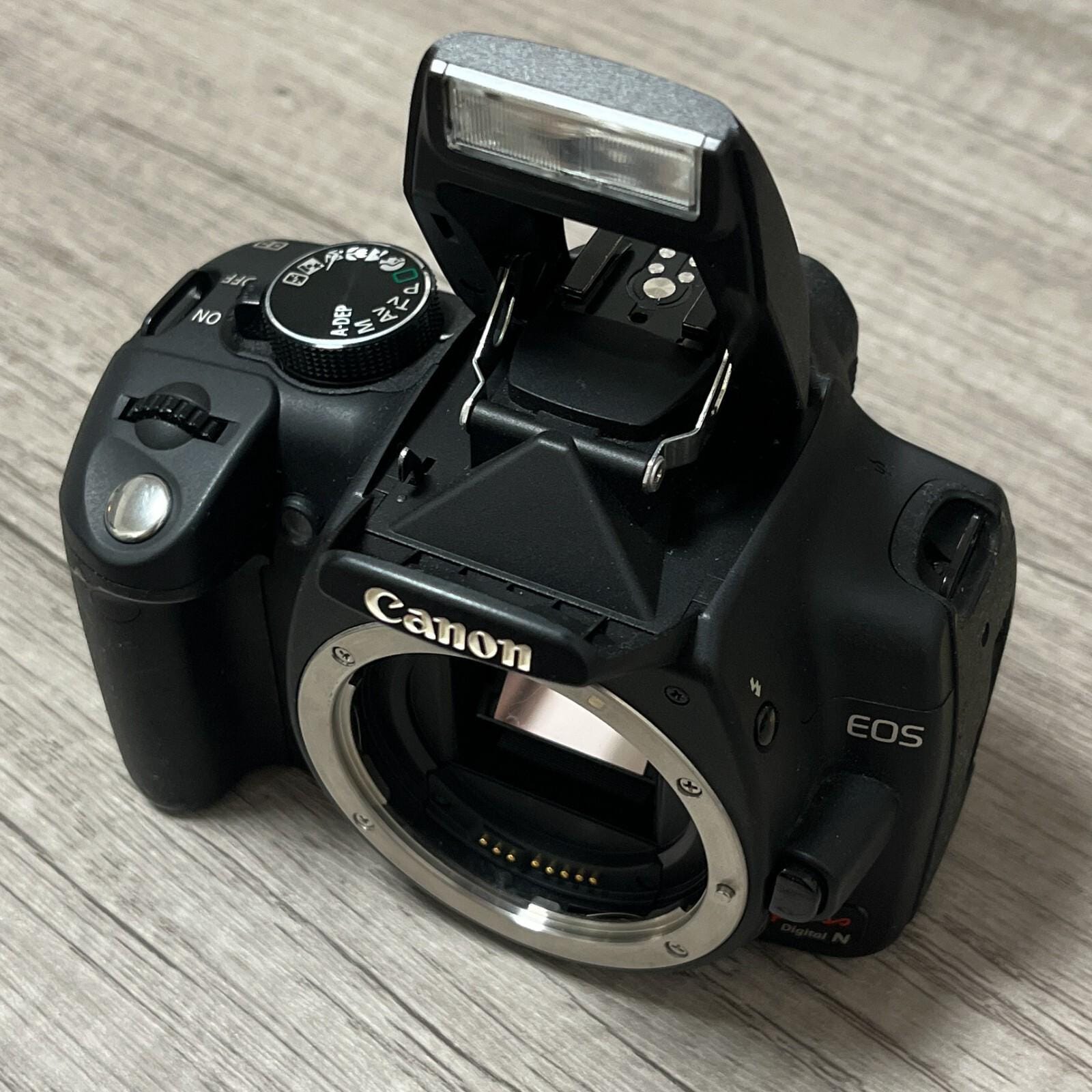 Canon EOS Kiss Digital N Digital Camera – Works & In Good Shape (Body Only, No Battery)