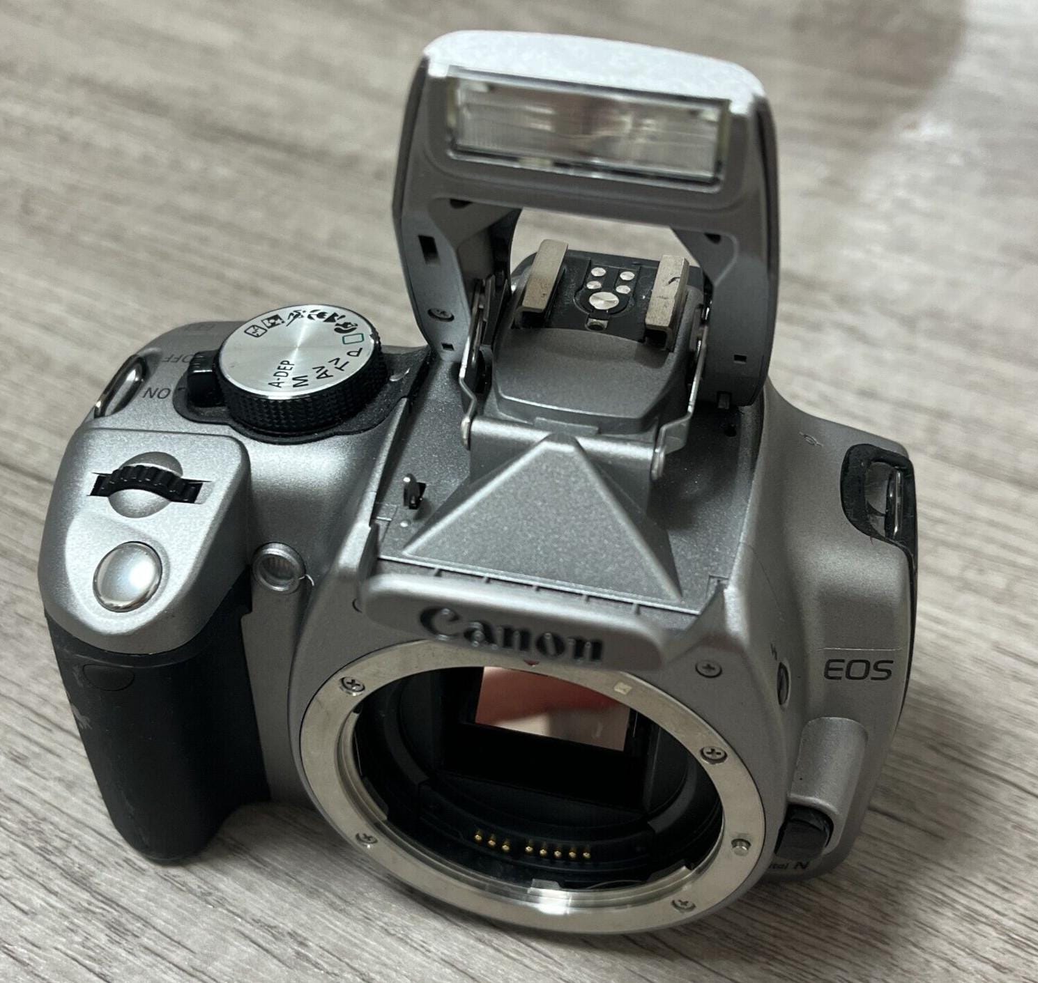 Vintage Canon EOS Kiss Digital N Digital Camera – Works & In Good Shape (Body Only, No Battery)