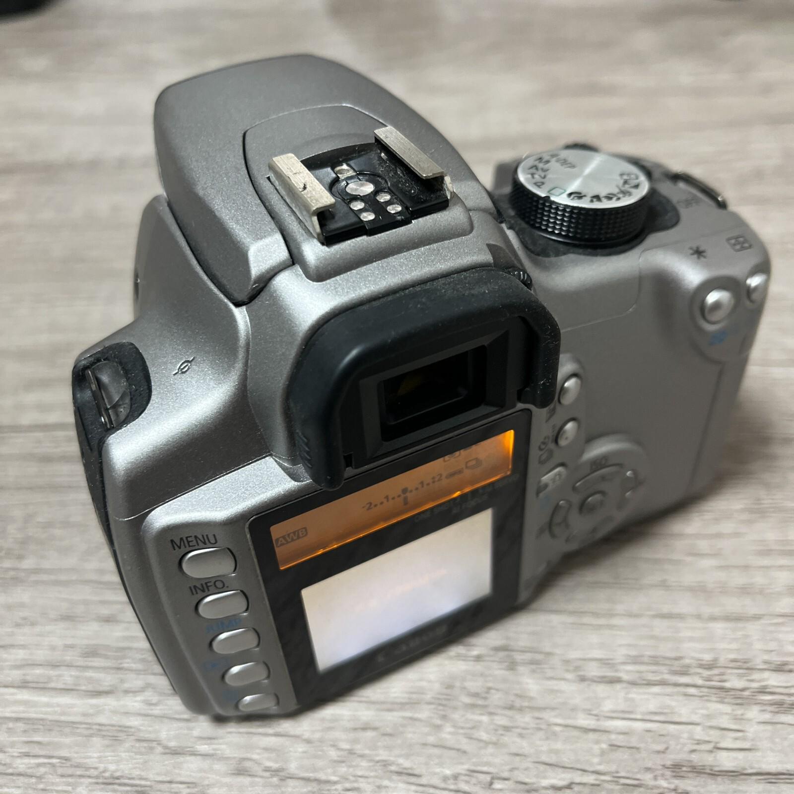 Vintage Canon EOS Kiss Digital N Camera - Working Condition (Body Only, No Battery)
