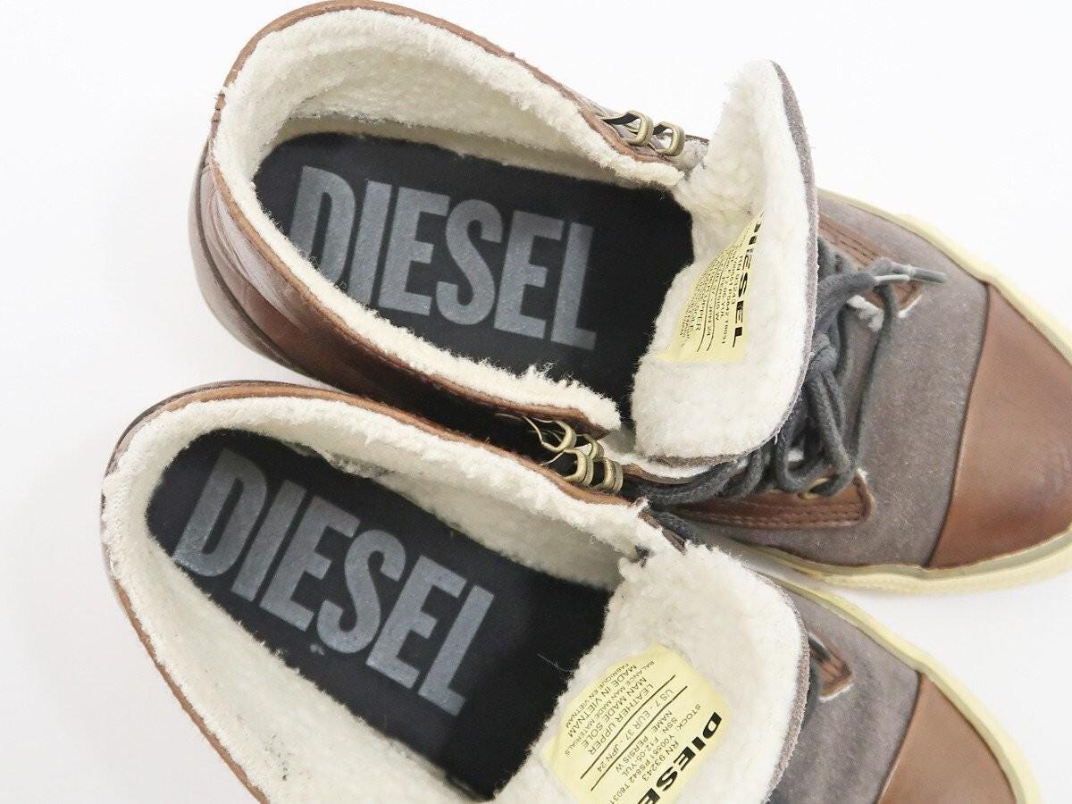 Diesel Sneakers Persis W Leather Upper, Man-Made Sole – US 7 / EU 37 / JP 24