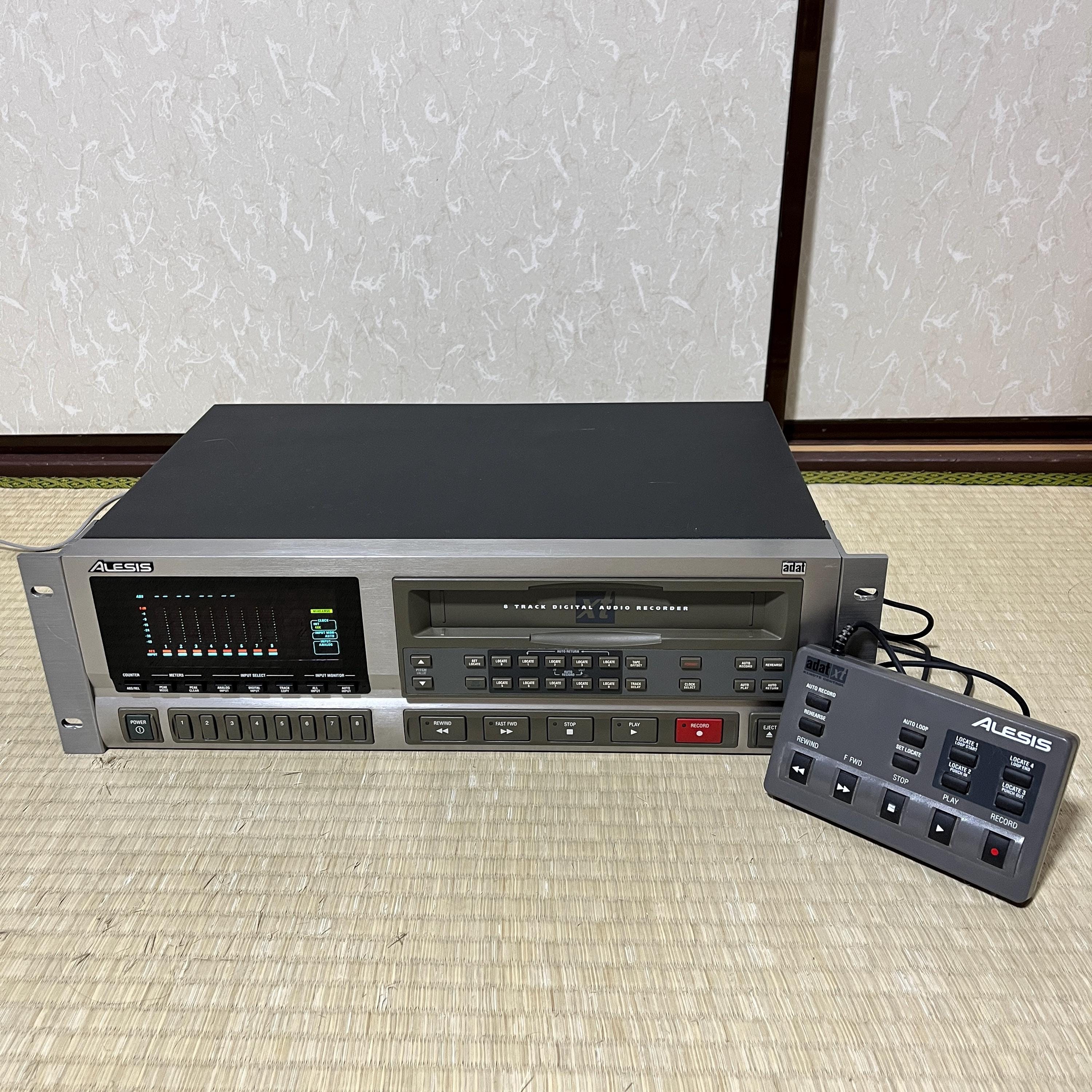 Alesis XT ADAT 8-Channel Digital Recorder – Vintage Pro Audio Multitrack Recorder TESTED Working