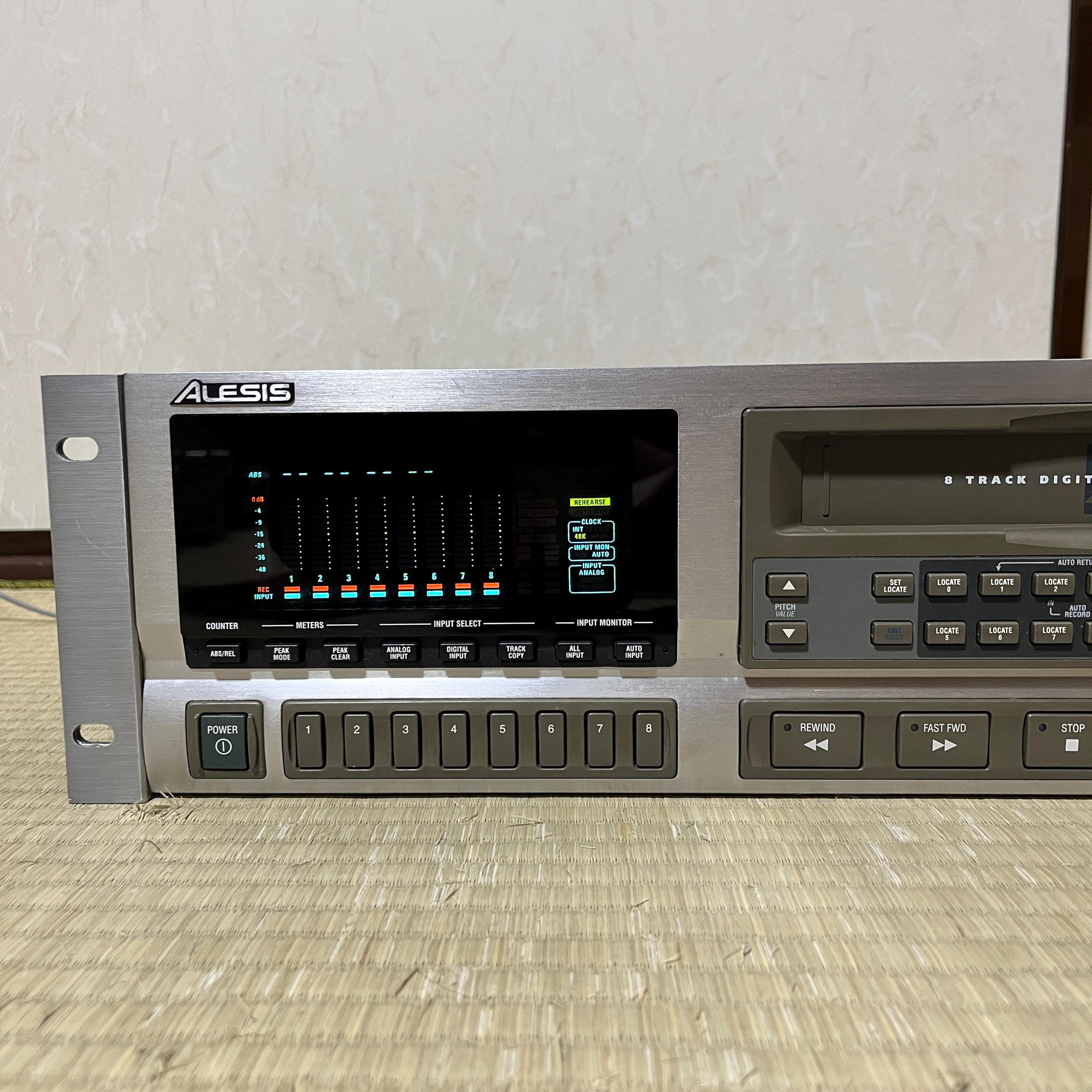 Alesis XT ADAT 8-Channel Digital Recorder – Vintage Pro Audio Multitrack Recorder TESTED Working