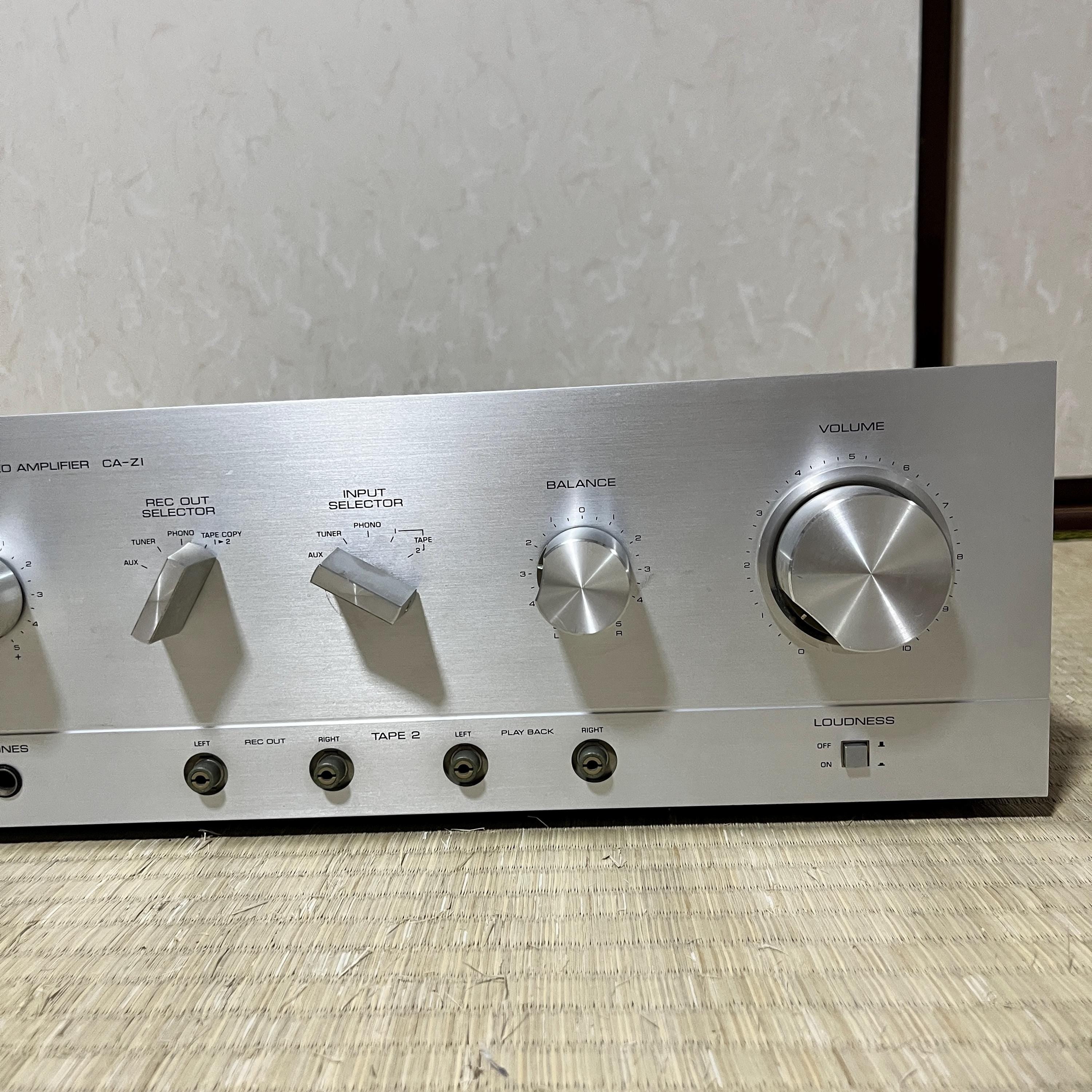 Vintage Yamaha CA-Z1 Stereo Integrated Amplifier – Hi-Fi Audio Amp, Japan-Made, Rare, Tested & Working