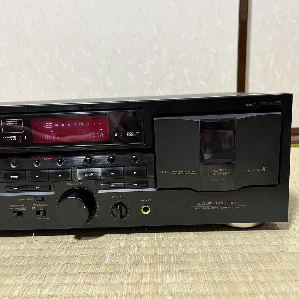 Vintage TEAC W-760R Double Cassette Deck – Auto-Reverse, Dolby B/C, HX-Pro TESTED