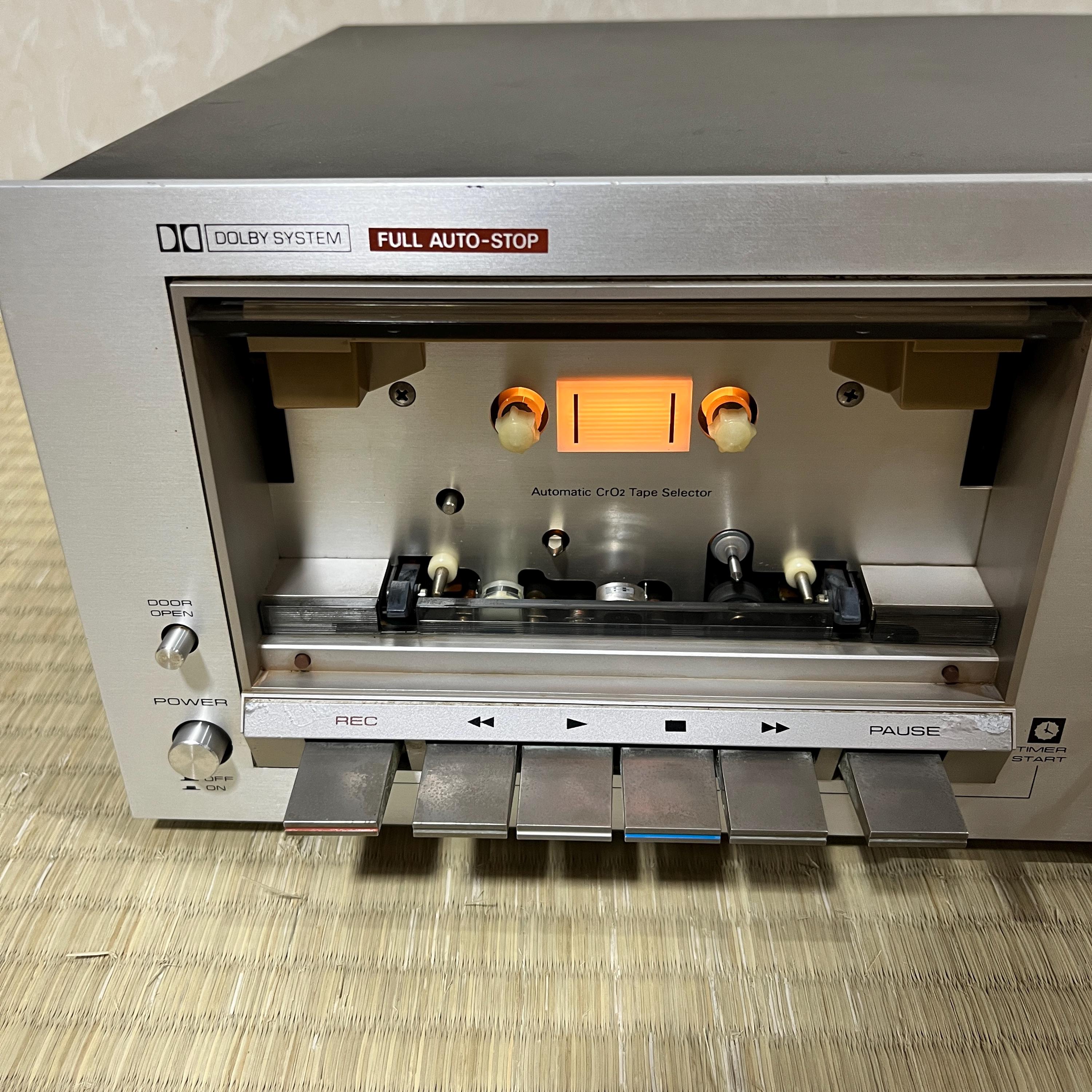 Pioneer CT-500 Stereo Cassette Deck – Vintage Tested Restored Working Condition