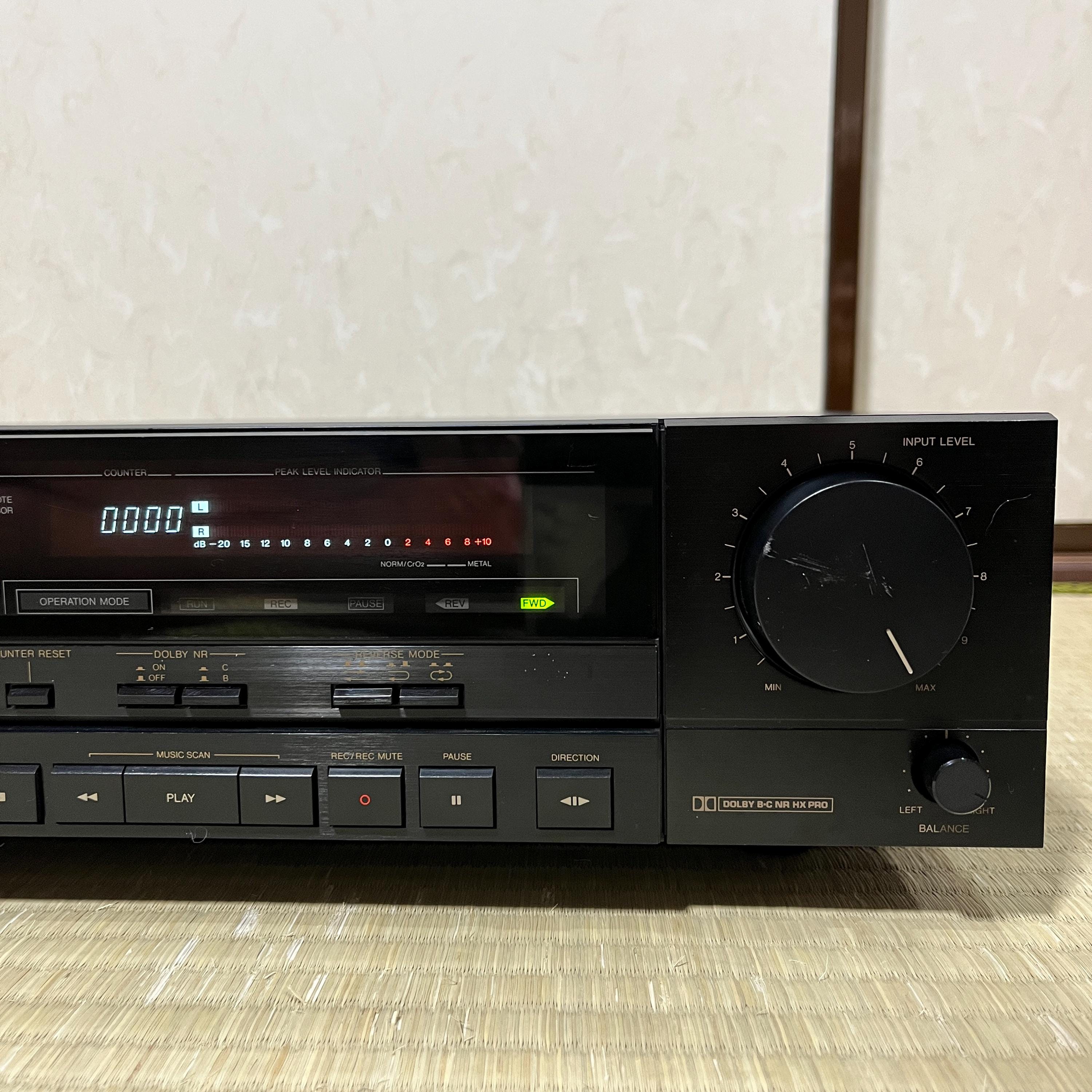 Victor TD-R321 Stereo Cassette Deck – Vintage Working Condition