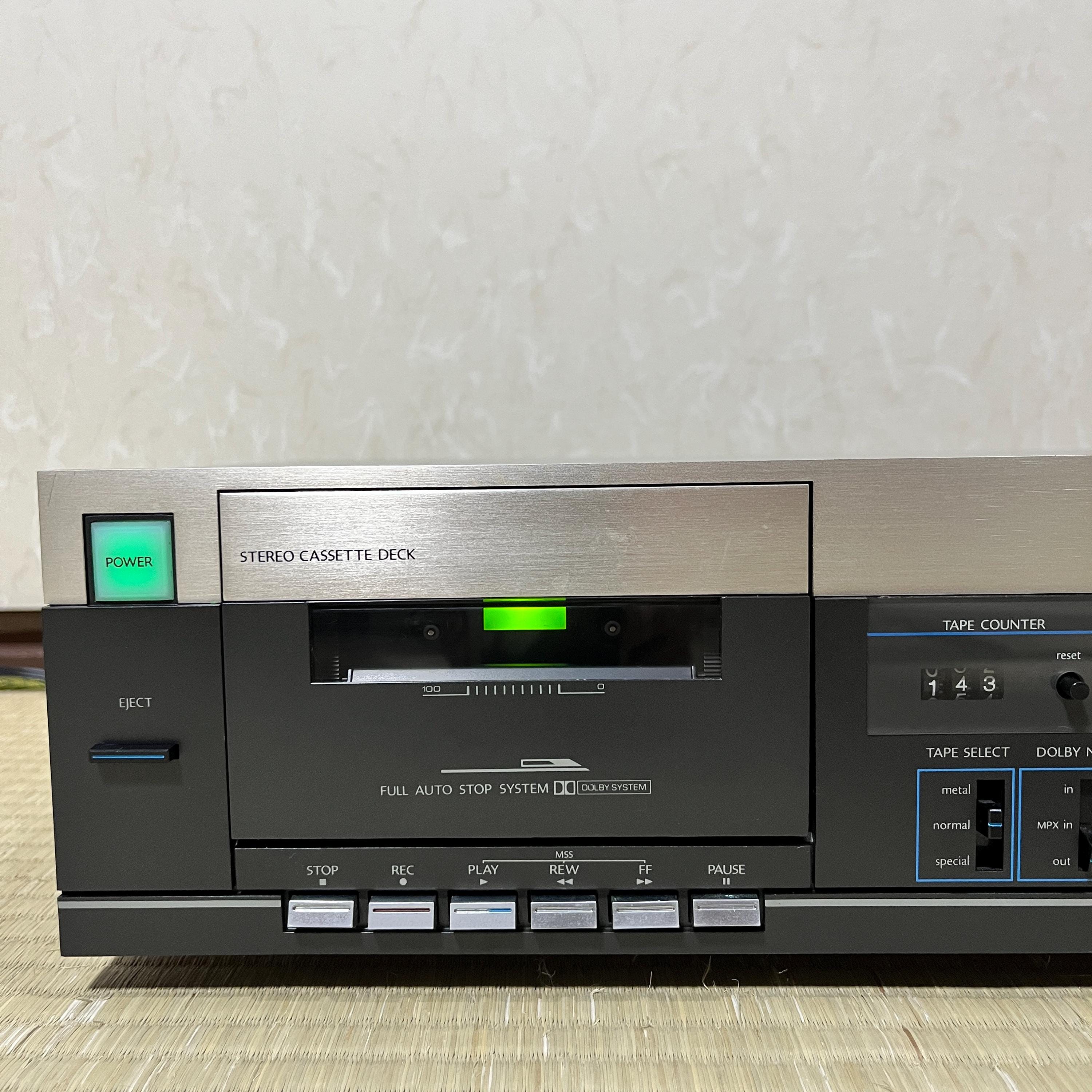 Diatone DT-12 (Mitsubishi) Stereo Cassette Deck – Working Vintage Hi-Fi