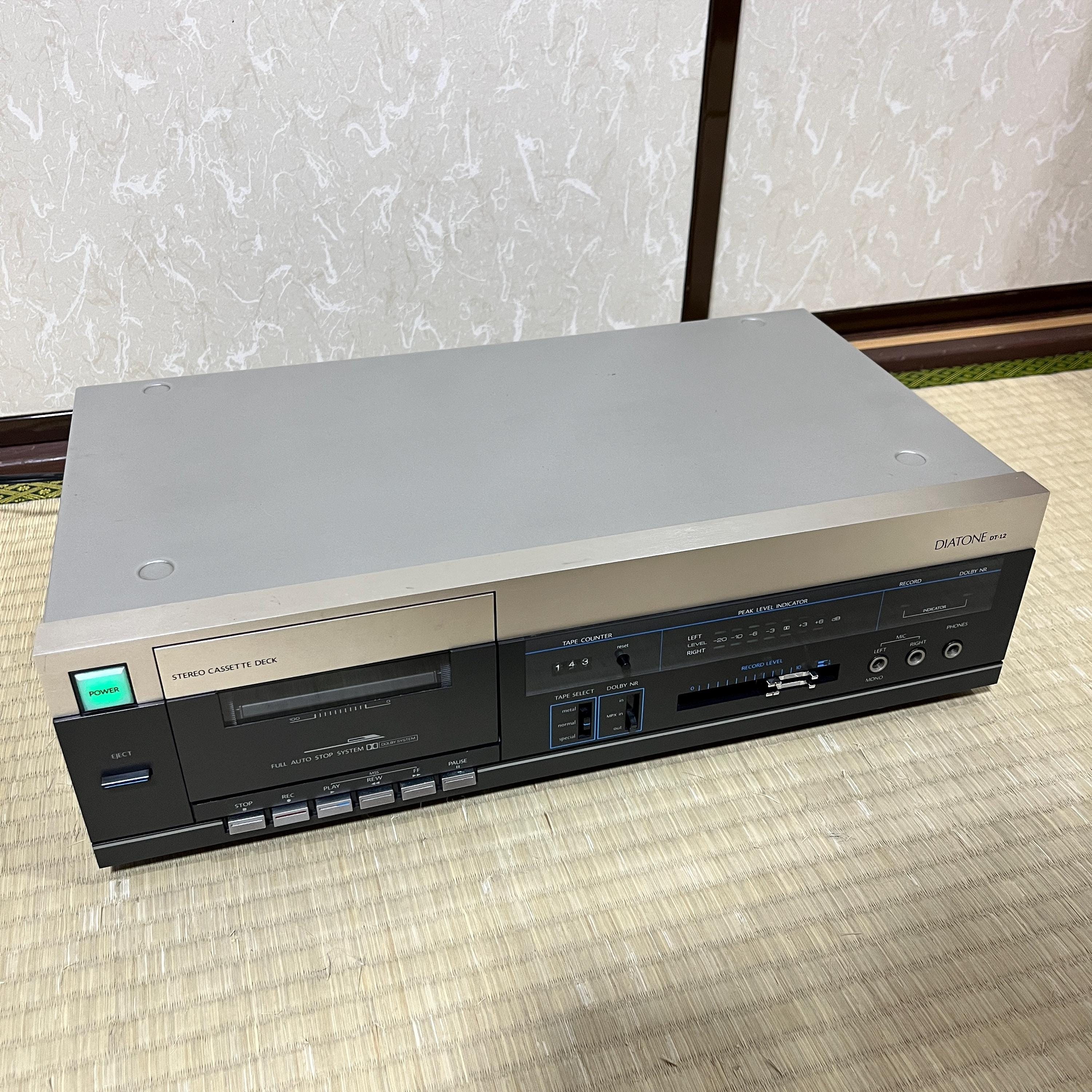Diatone DT-12 (Mitsubishi) Stereo Cassette Deck – Working Vintage Hi-Fi