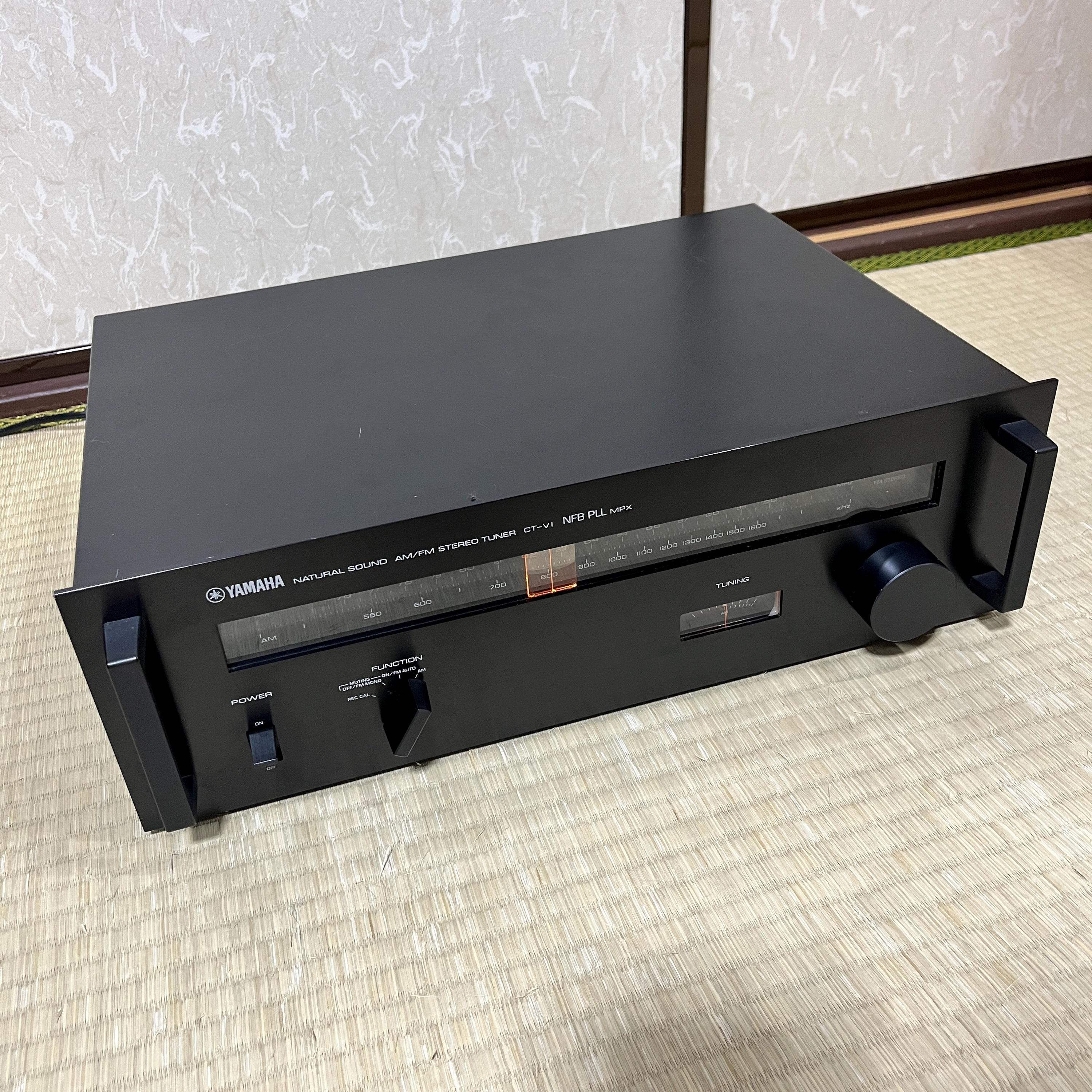 Yamaha CT-V1 Vintage AM/FM Stereo Tuner – Working, Nfb/Pll/Mpx Circuits