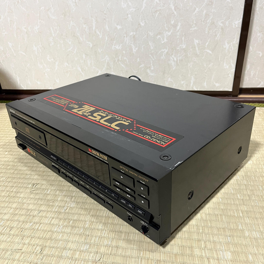 Denon DCD-1510 High-End Vintage Compact Disc Player • 20-bit SLC • 8x Oversampling • Optical Digital Output