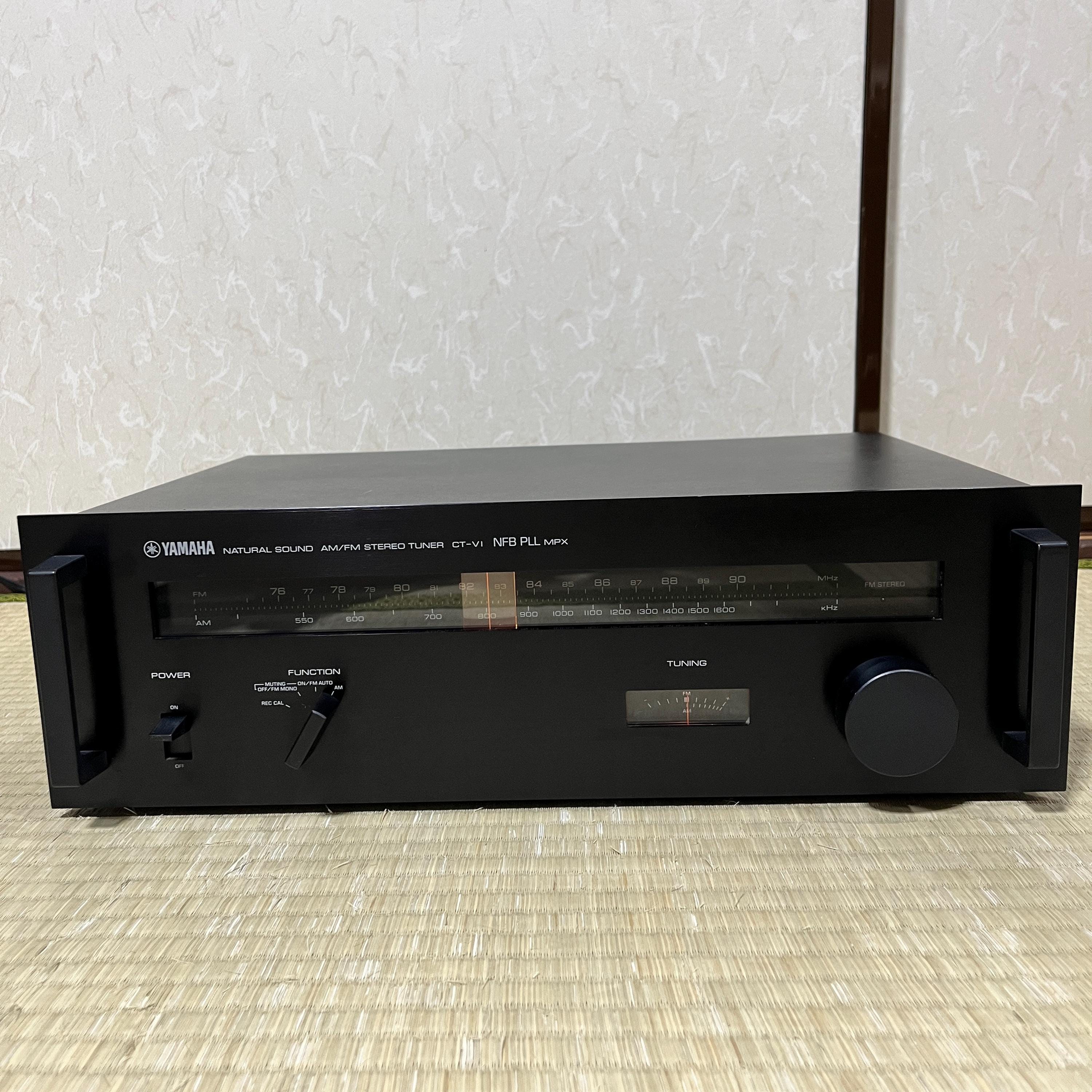 Yamaha CT-V1 Vintage AM/FM Stereo Tuner – Working, Nfb/Pll/Mpx Circuits
