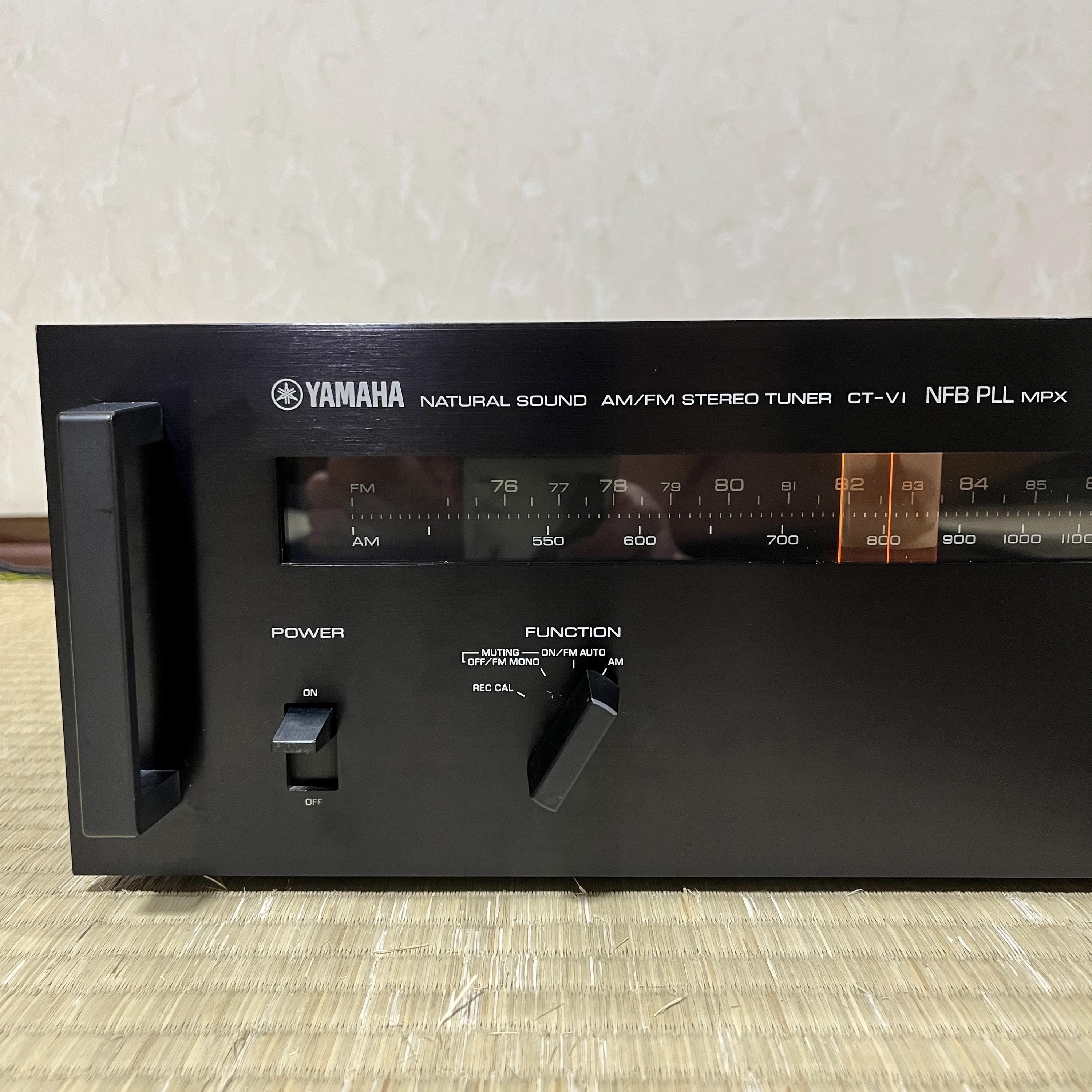 Yamaha CT-V1 Vintage AM/FM Stereo Tuner – Working, Nfb/Pll/Mpx Circuits