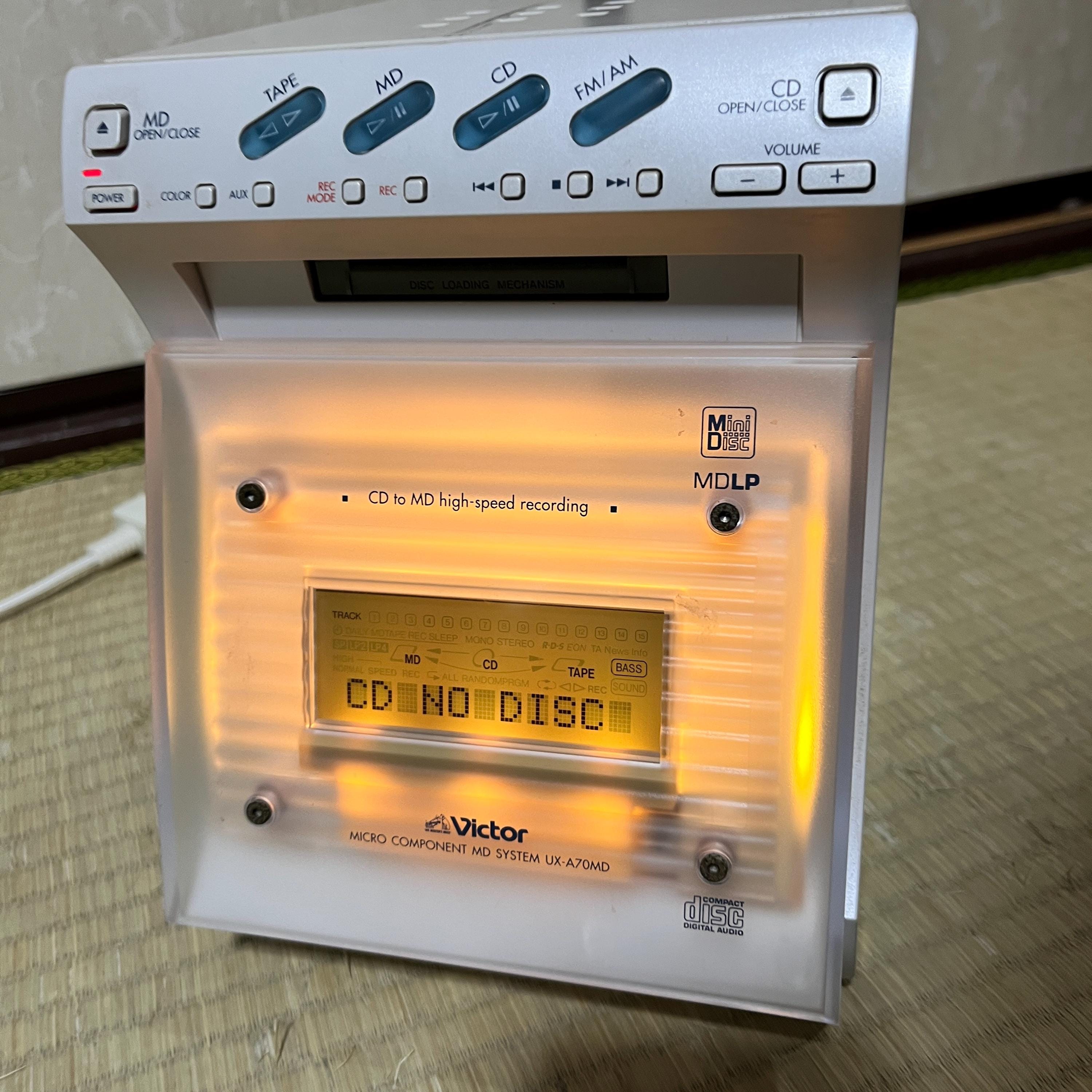 Vintage Victor Micro System – AUX & FM Radio, Japanese Audio