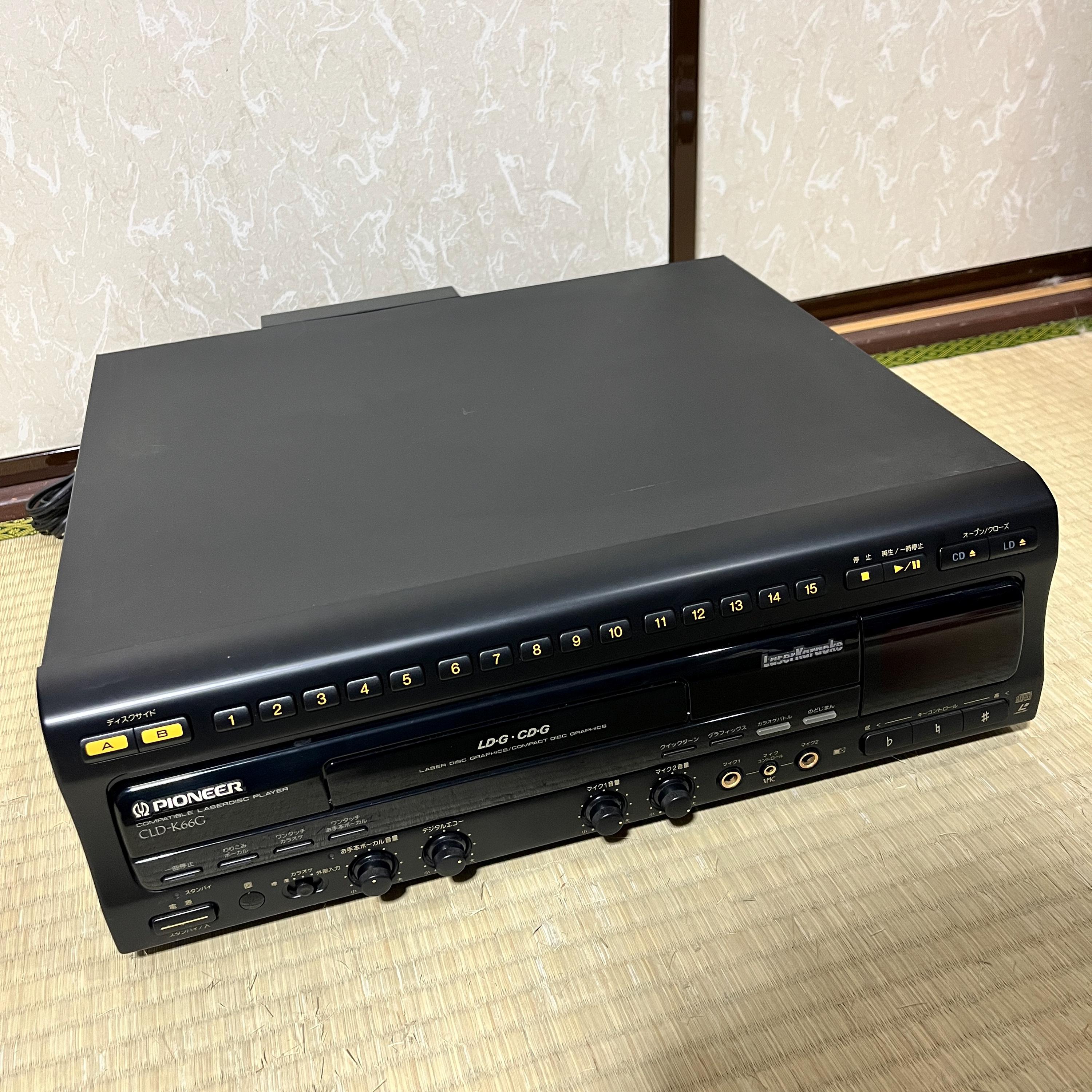 Pioneer CLD-K66G LaserDisc Player • For Parts/Repair