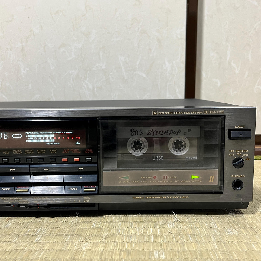 Vintage TOA FD-90 Auto-Reverse Stereo Cassette Deck