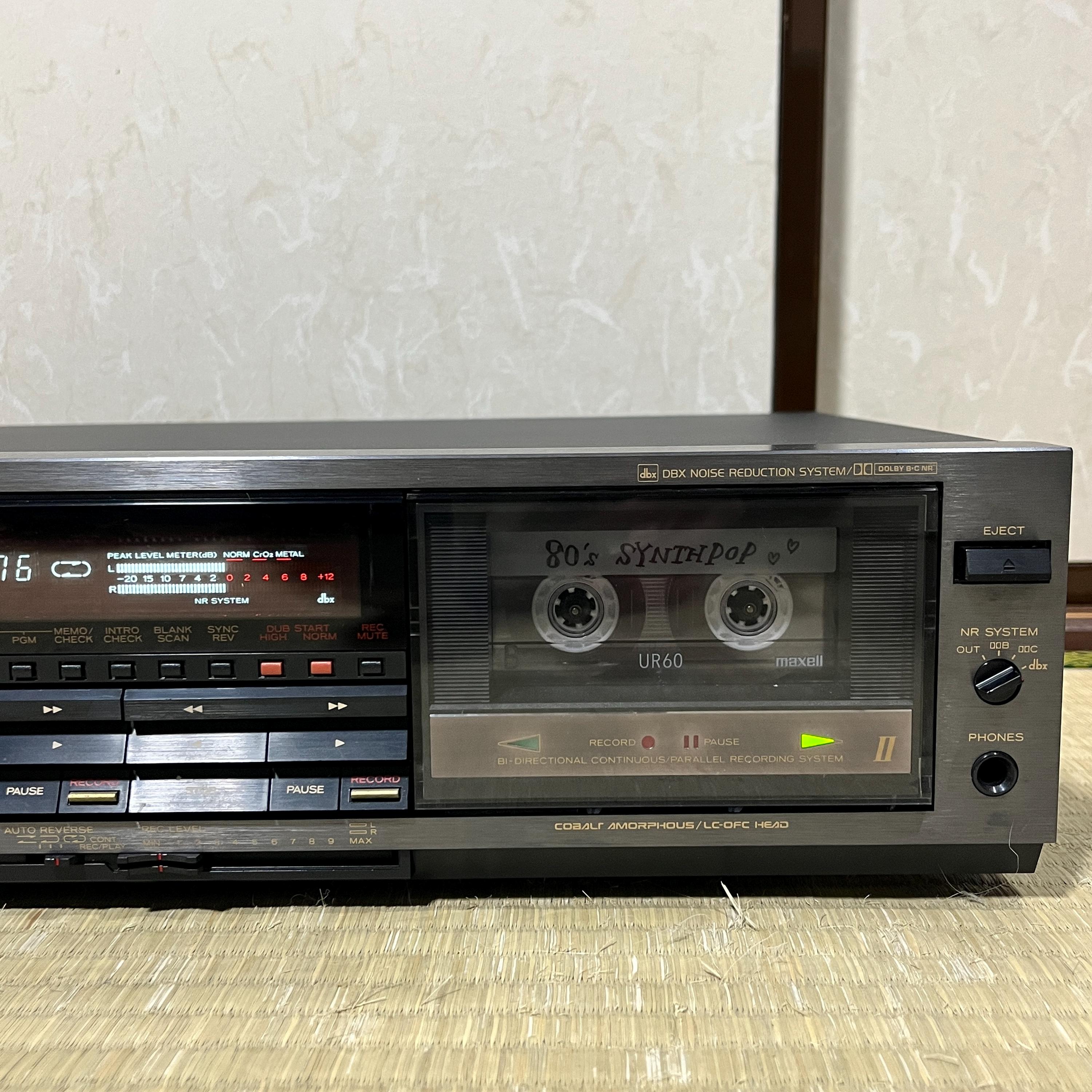 Vintage TOA FD-90 Auto-Reverse Stereo Cassette Deck