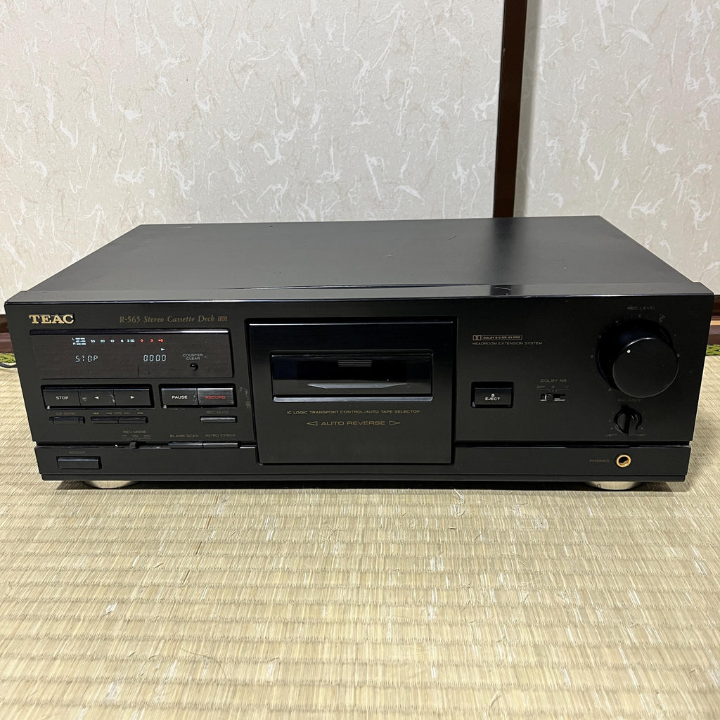 TEAC R-565 Stereo Hi-Fi Cassette Deck – Vintage Japanese Audio