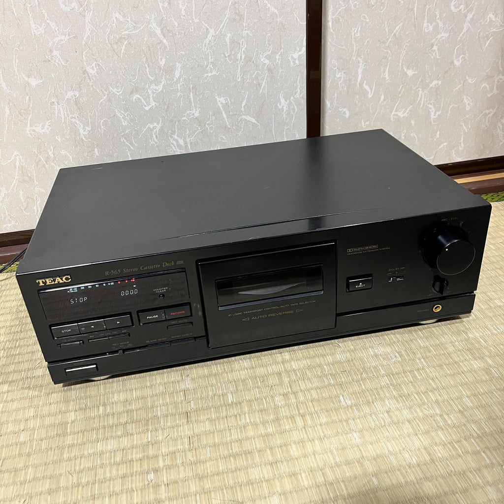 TEAC R-565 Stereo Hi-Fi Cassette Deck – Vintage Japanese Audio