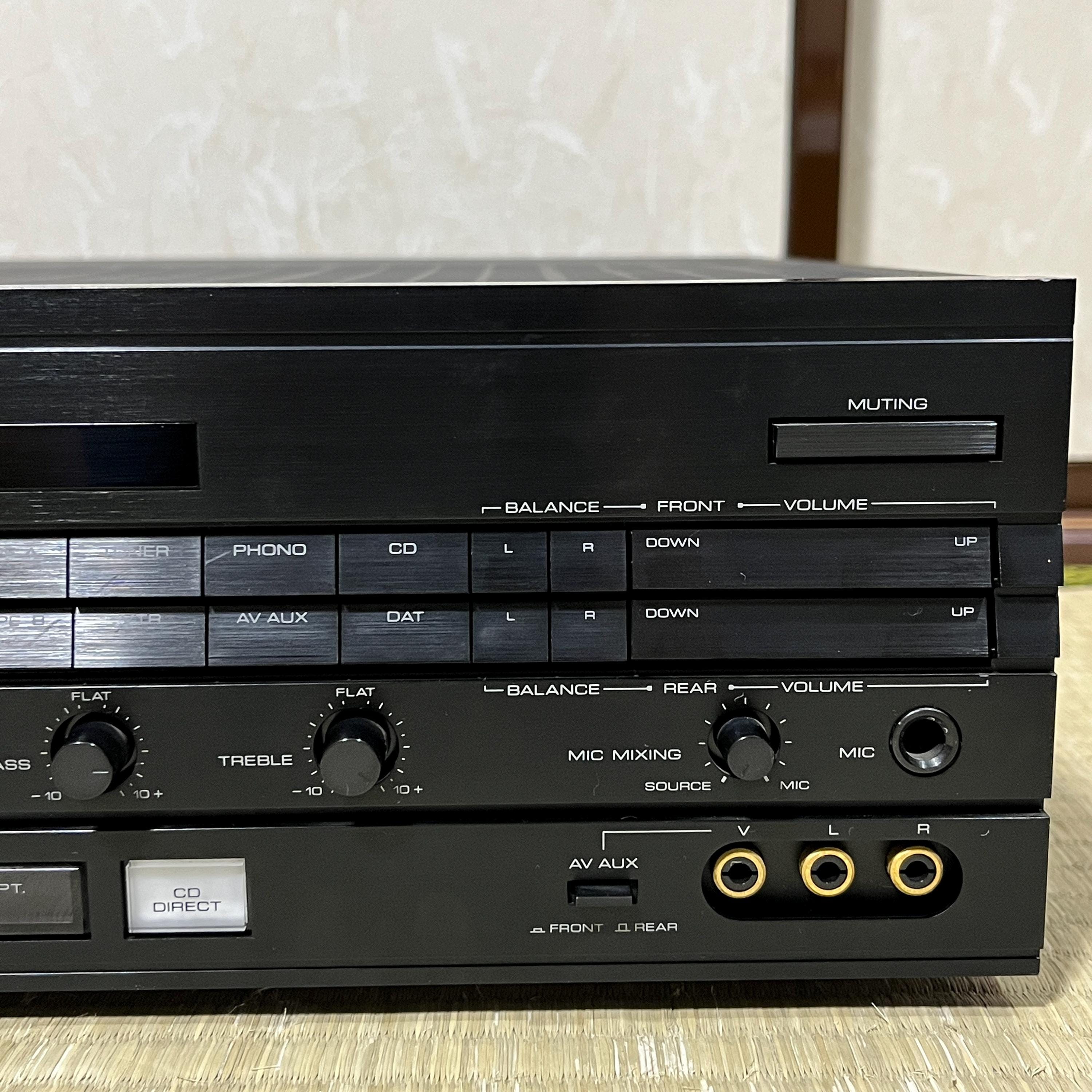 Kenwood DG 7 Stereo Amplifier Vintage Japan Working