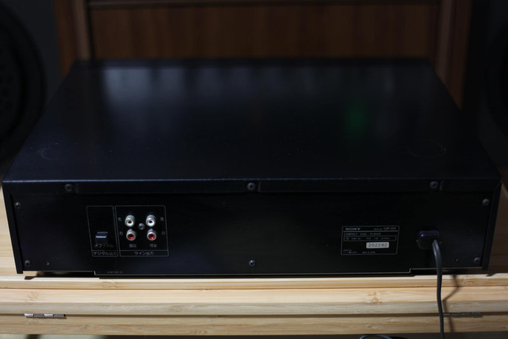 Sony CDP-970 Vintage CD Player – Fully Tested Hi-Fi Stereo, Optical Out Working Condition
