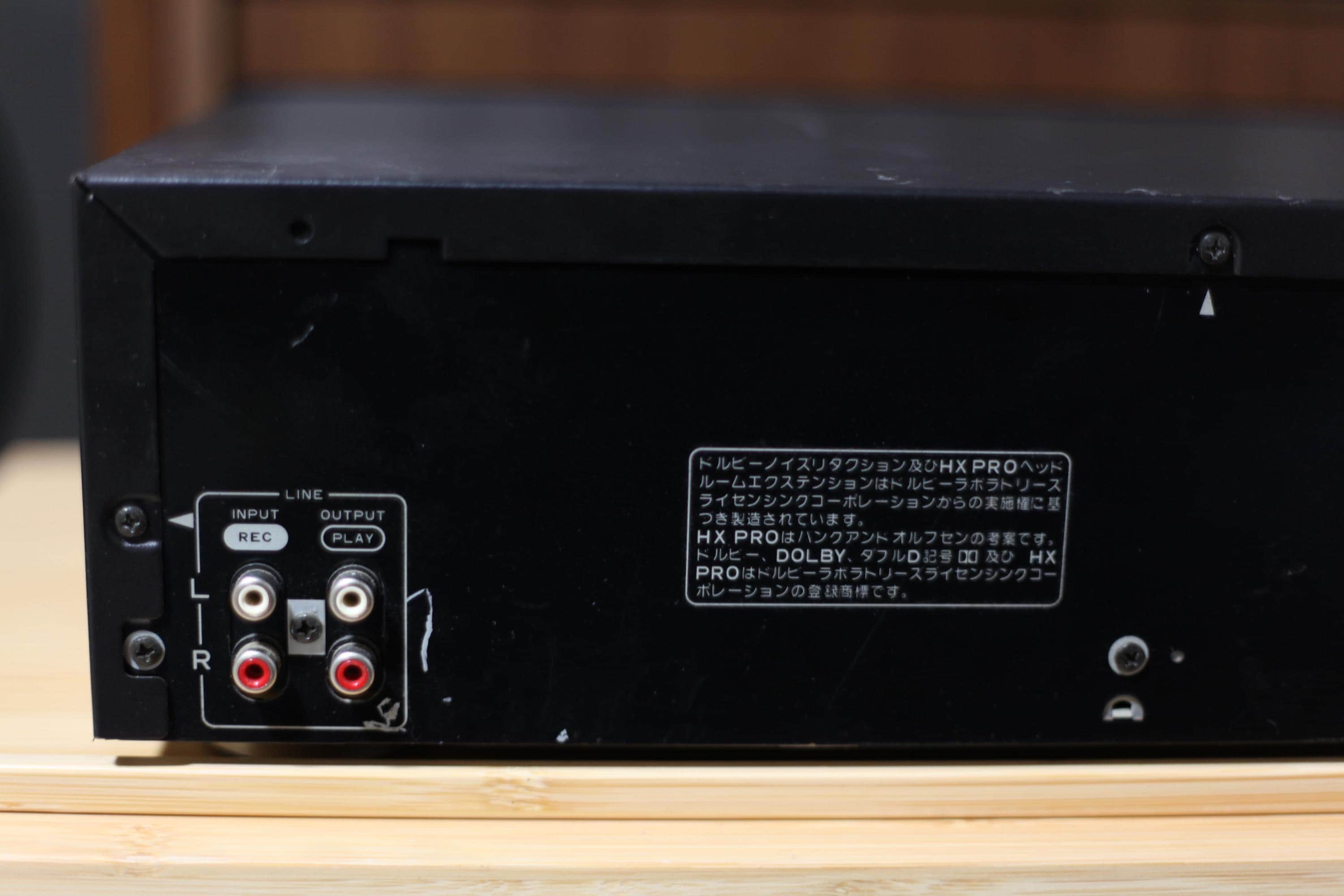 Pioneer T-W01AR Stereo Double Cassette Deck – Working Condition Vintage Hi-Fi Japan