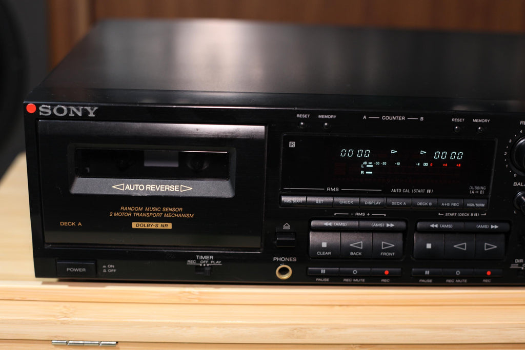 Sony TC-WR705S Dual Cassette Deck | Needs Belt Replacement | Mint Cosmetic