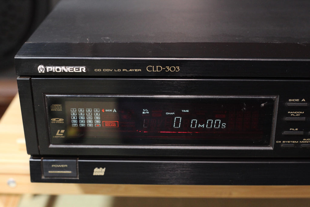 Pioneer CLD-303 LaserDisc Player | Powers On | Playback Not Confirmed | Vintage Video Component