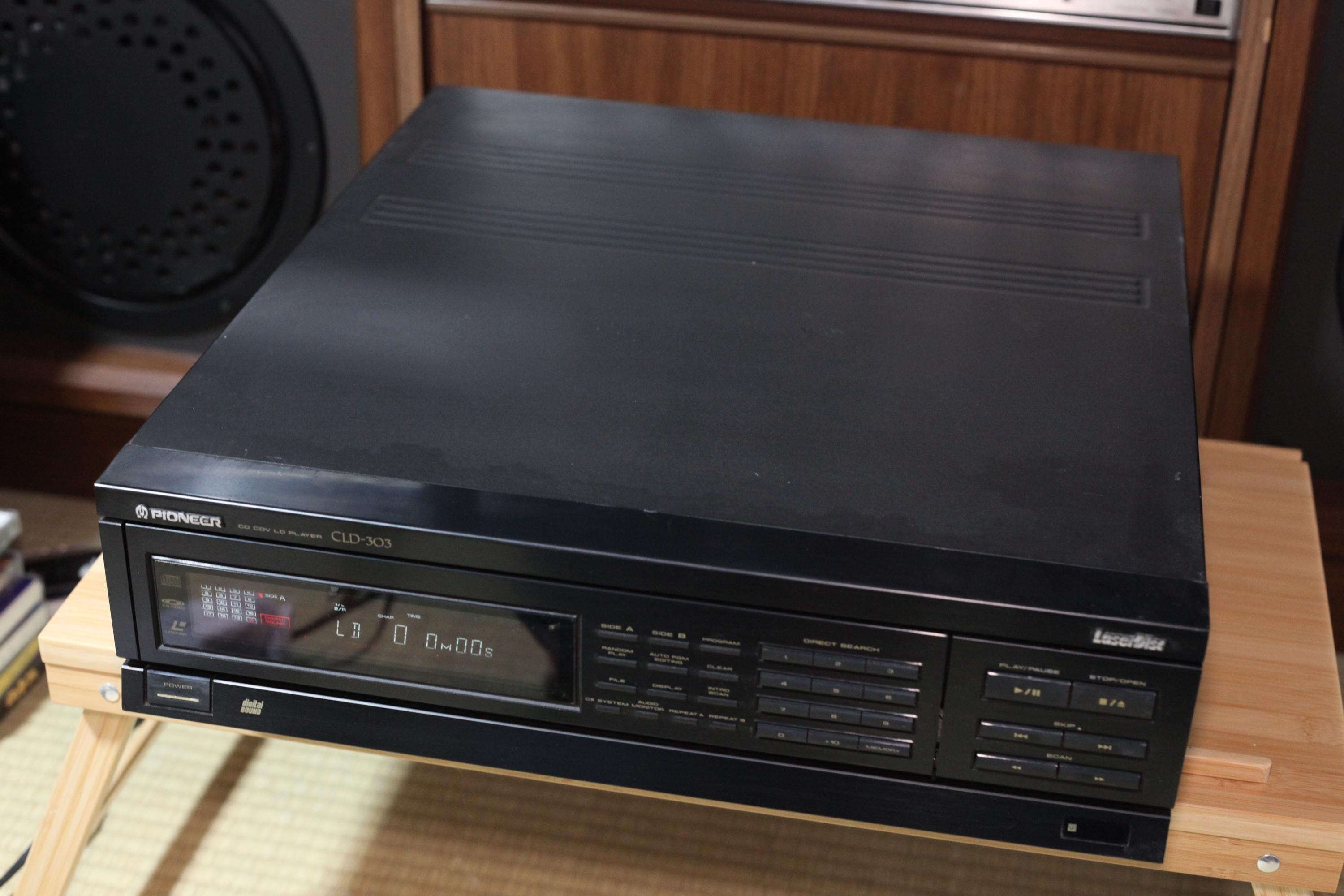 Pioneer CLD-303 LaserDisc Player | Powers On | Playback Not Confirmed | Vintage Video Component