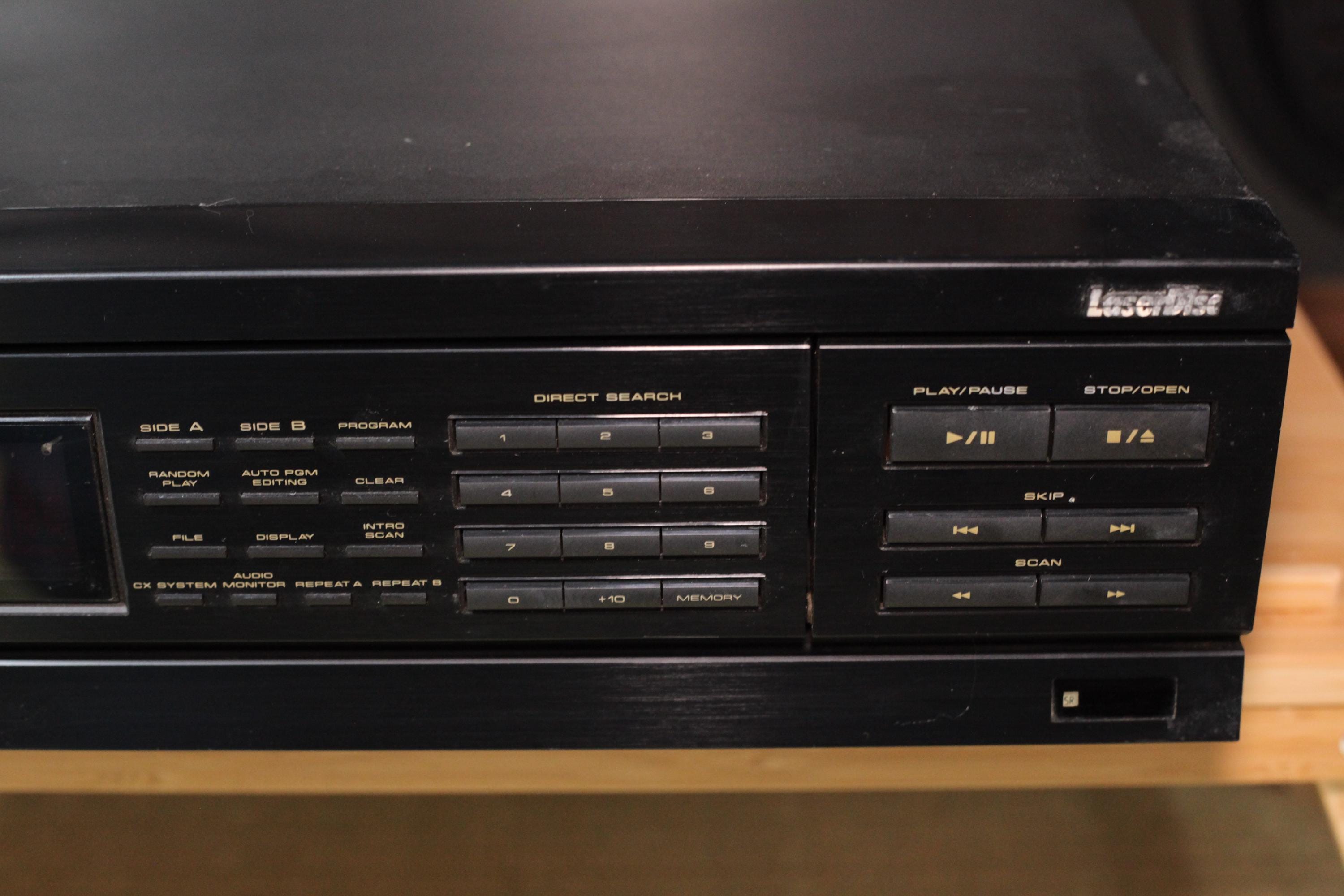 Pioneer CLD-303 LaserDisc Player | Powers On | Playback Not Confirmed | Vintage Video Component