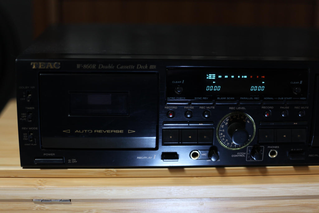 TEAC W-860R Double Cassette Deck — Fully Working, Dolby B/C, HX-Pro, Auto Reverse