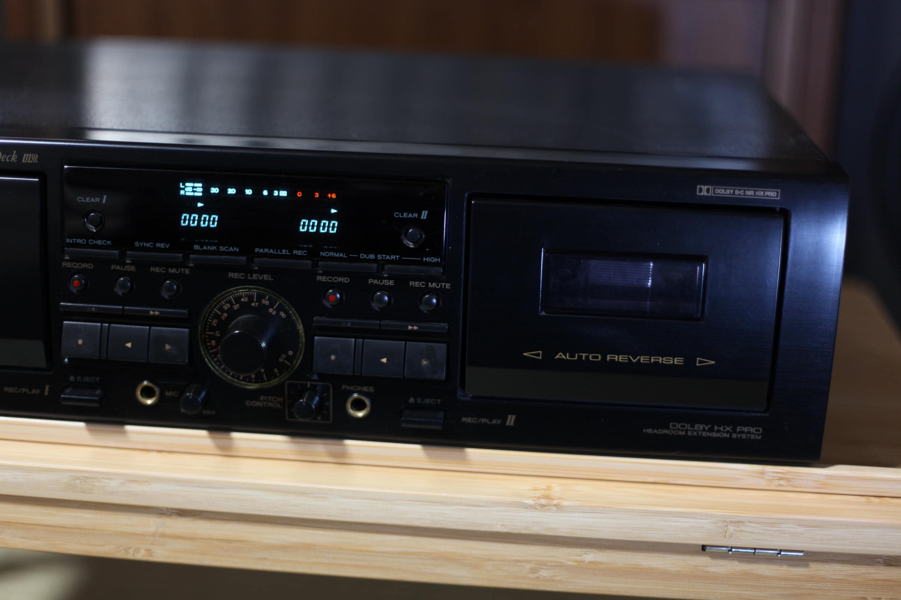 TEAC W-860R Double Cassette Deck — Fully Working, Dolby B/C, HX-Pro, Auto Reverse