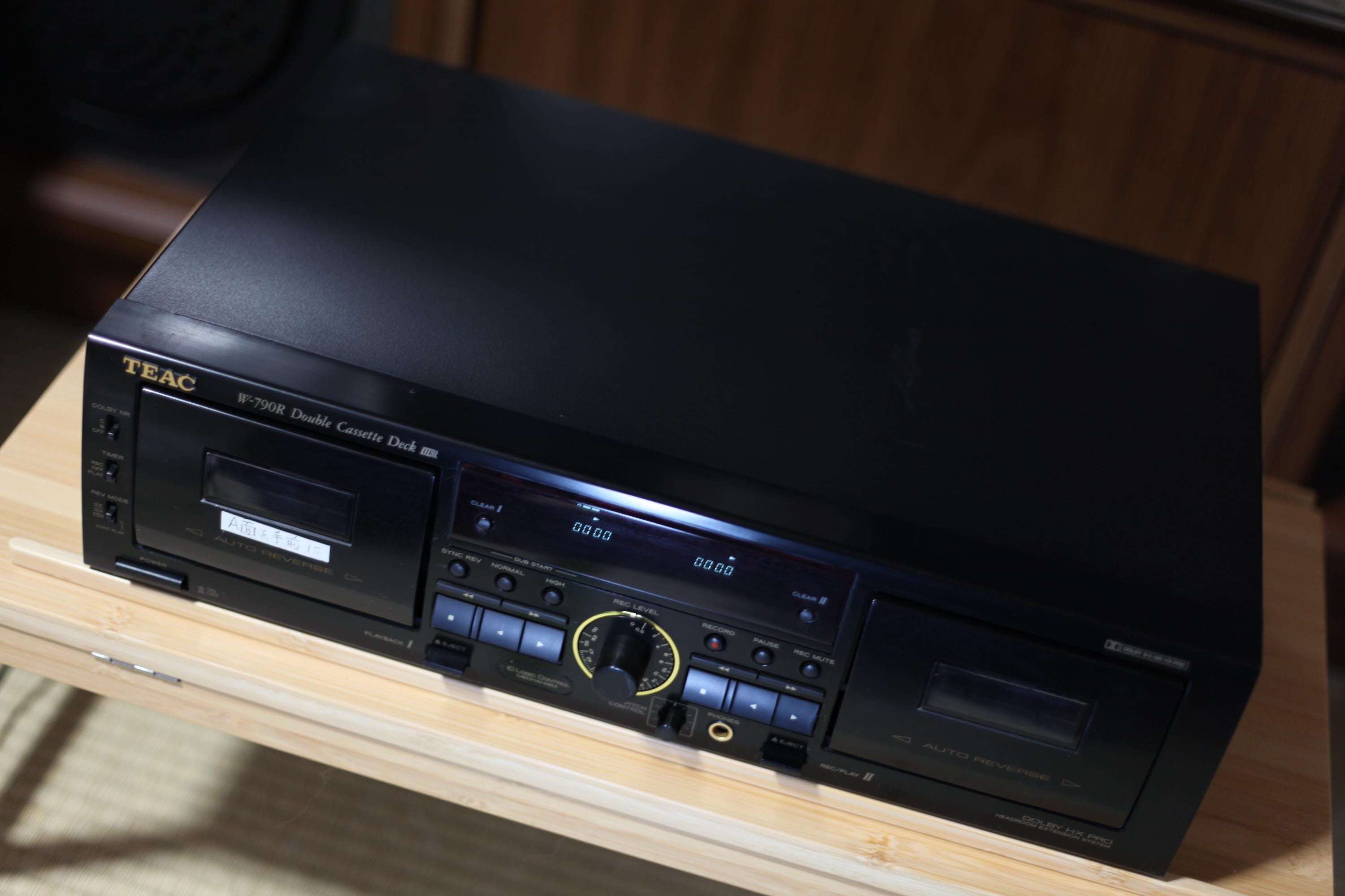 TEAC W-790R Double Cassette Deck | Fully Working | Classic 90s TEAC Sound