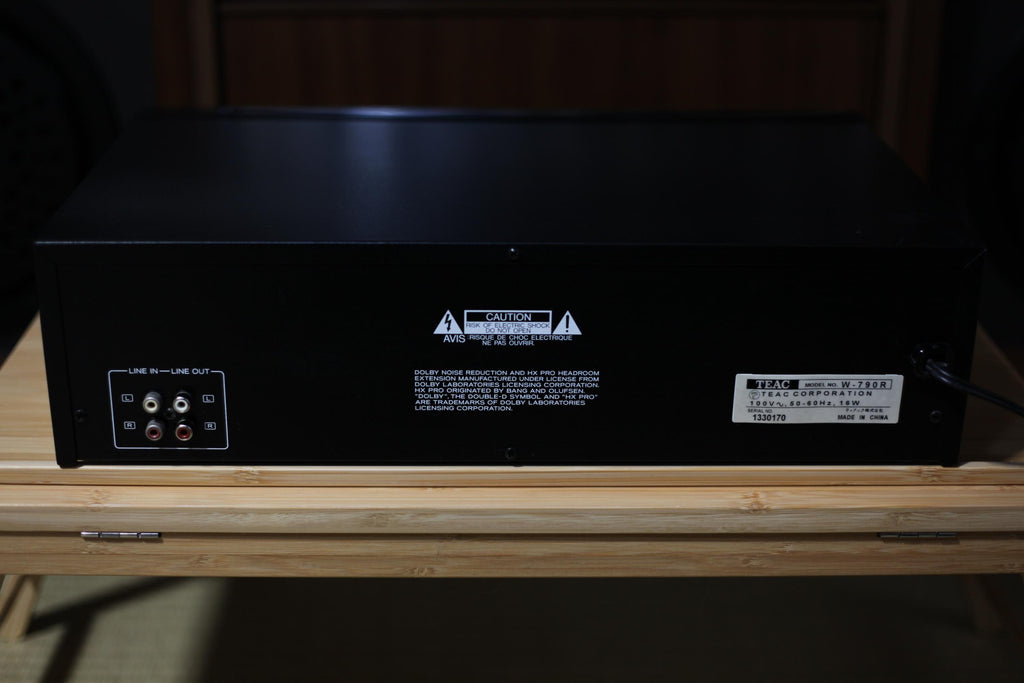 TEAC W-790R Double Cassette Deck | Fully Working | Classic 90s TEAC Sound