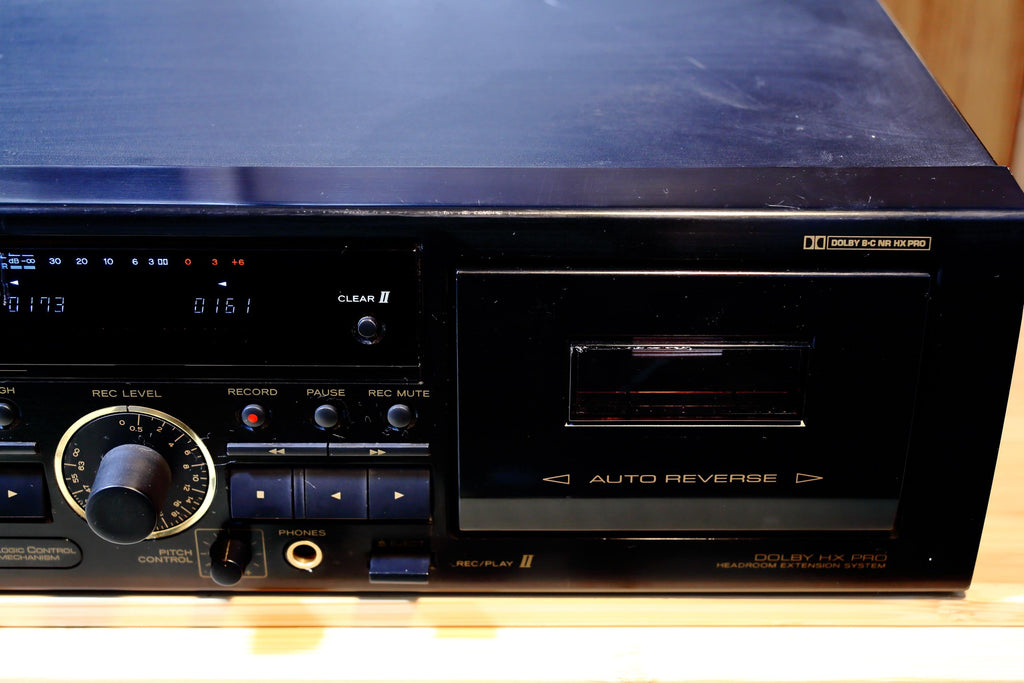 TEAC W-790R Double Cassette Deck – Fully Working Stereo Tape Recorder –