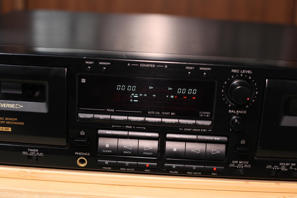 Sony TC-WR705S Dual Cassette Deck | Needs Belt Replacement | Mint Cosmetic