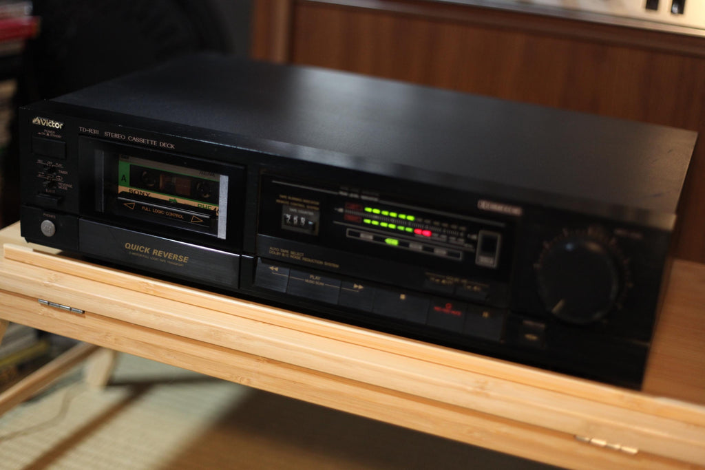 Victor TD-R311 Stereo Cassette Deck | Fully Working | Vintage JVC Hi-Fi Component