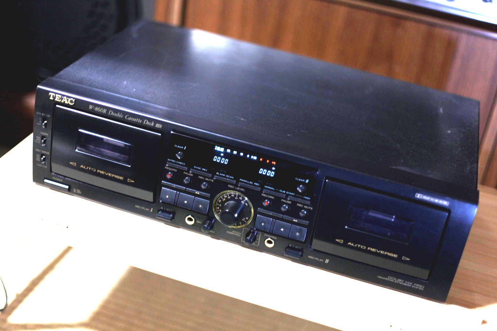 TEAC W-860R Double Cassette Deck — Fully Working, Dolby B/C, HX-Pro, Auto Reverse